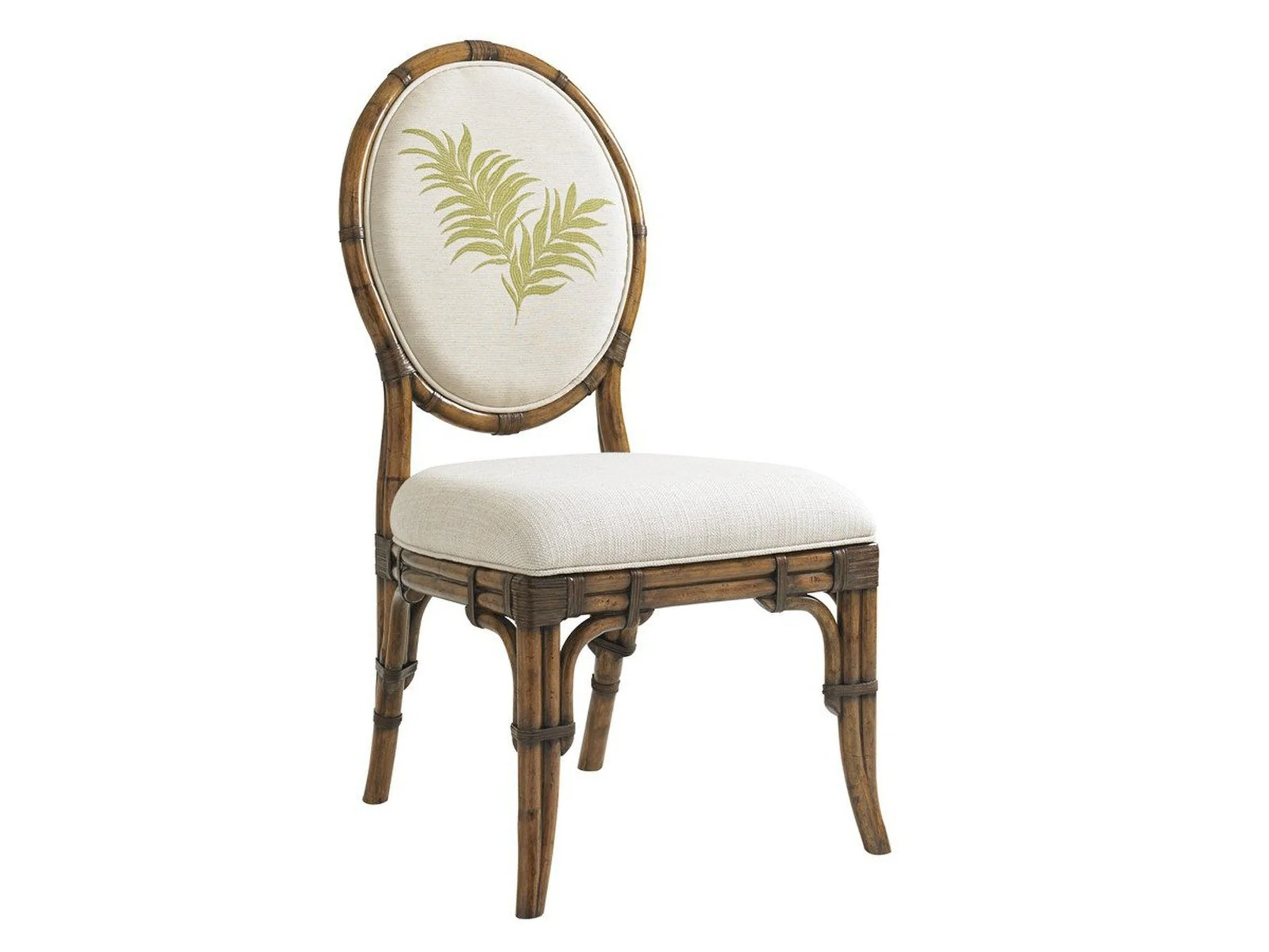 Tommy Bahama Home Bali Hai Gulfstream Oval Back Side Chair As Shown - Image 5