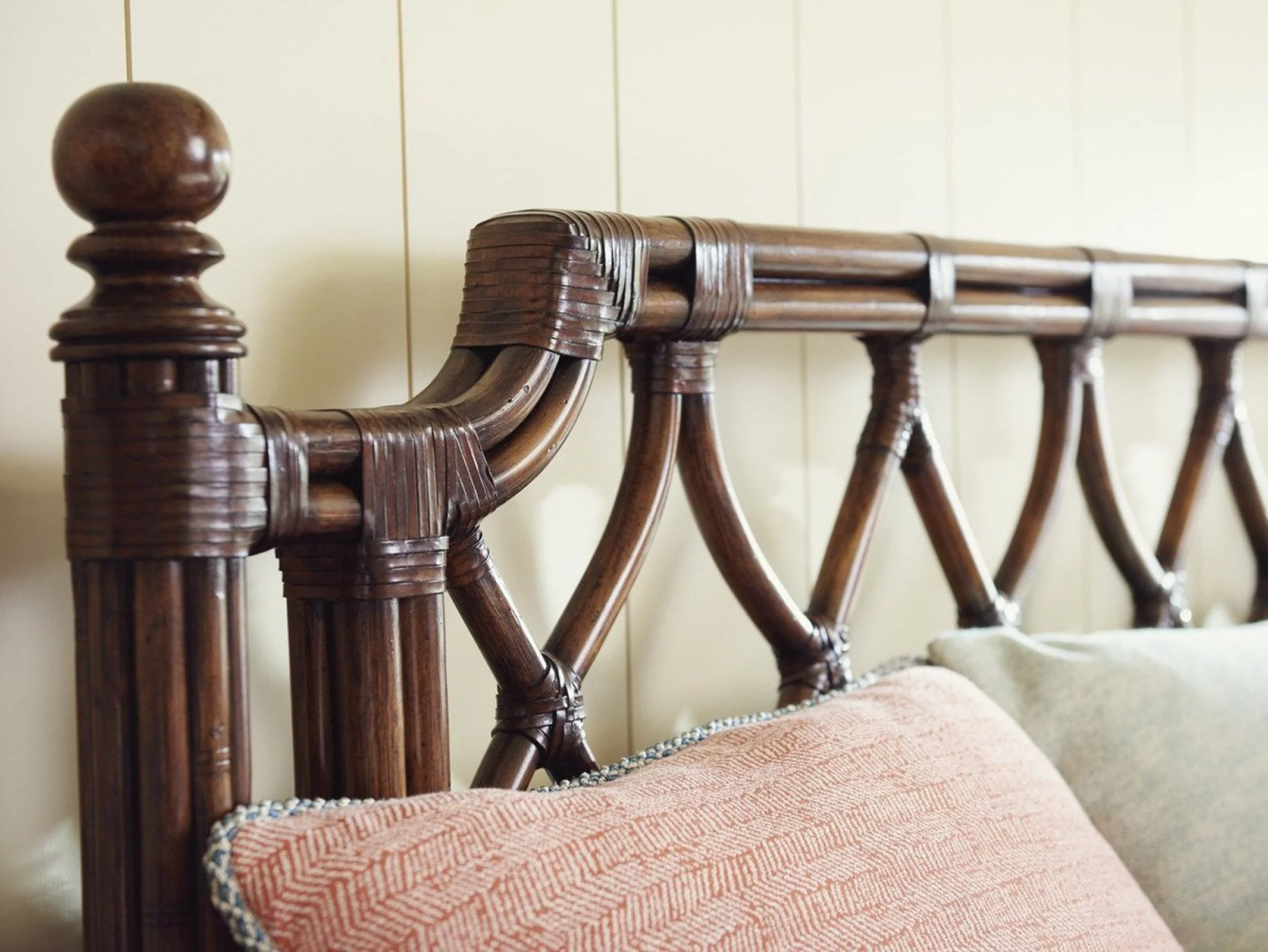 Tommy Bahama Home Bali Hai Island Breeze Rattan Bed - Image 3
