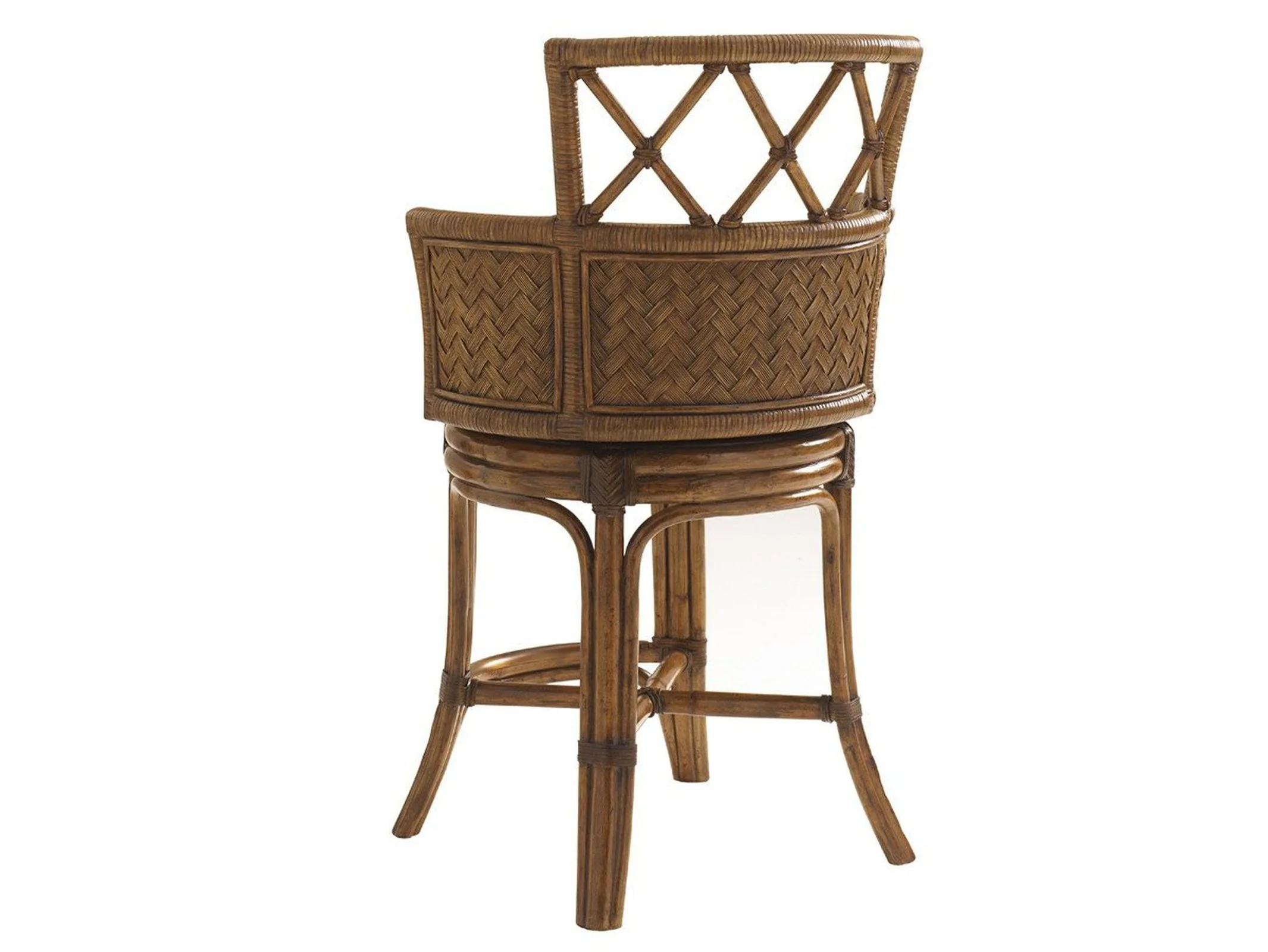 Tommy Bahama Home Bali Hai Kamala Bay Swivel Counter Stool As Shown - Image 3