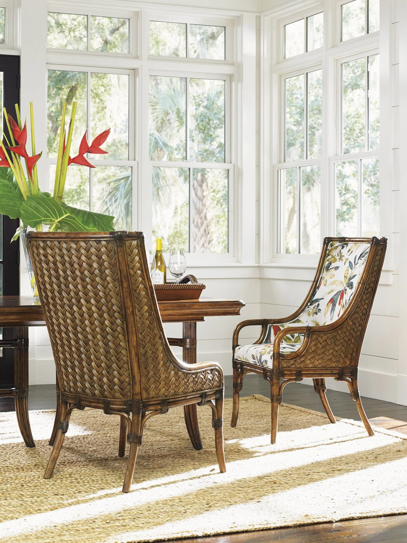Tommy Bahama Home Bali Hai Marabella Upholstered Arm Chair As Shown - Image 6