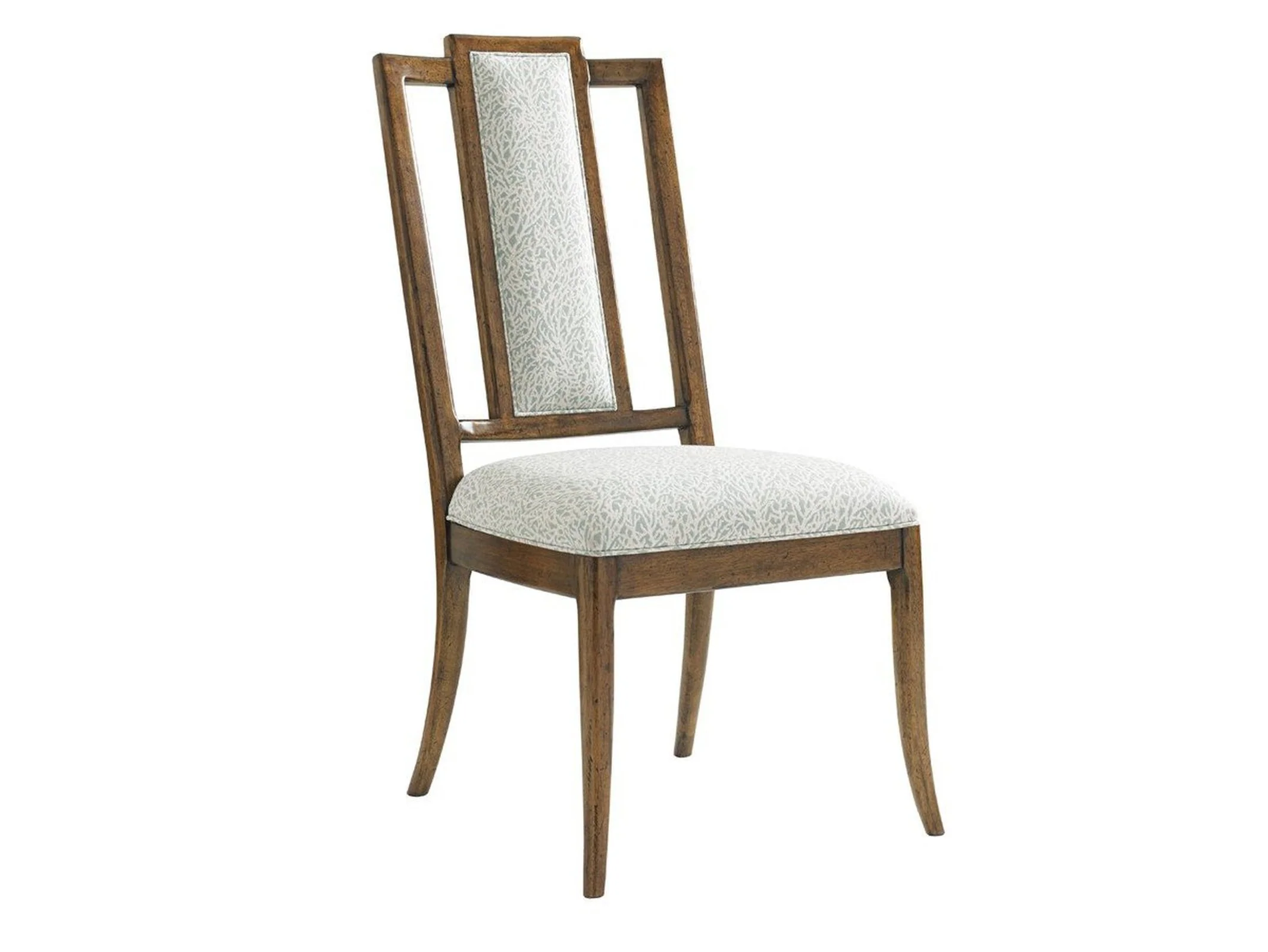 Tommy Bahama Home Bali Hai St. Barts Splat Back Side Chair As Shown - Image 3