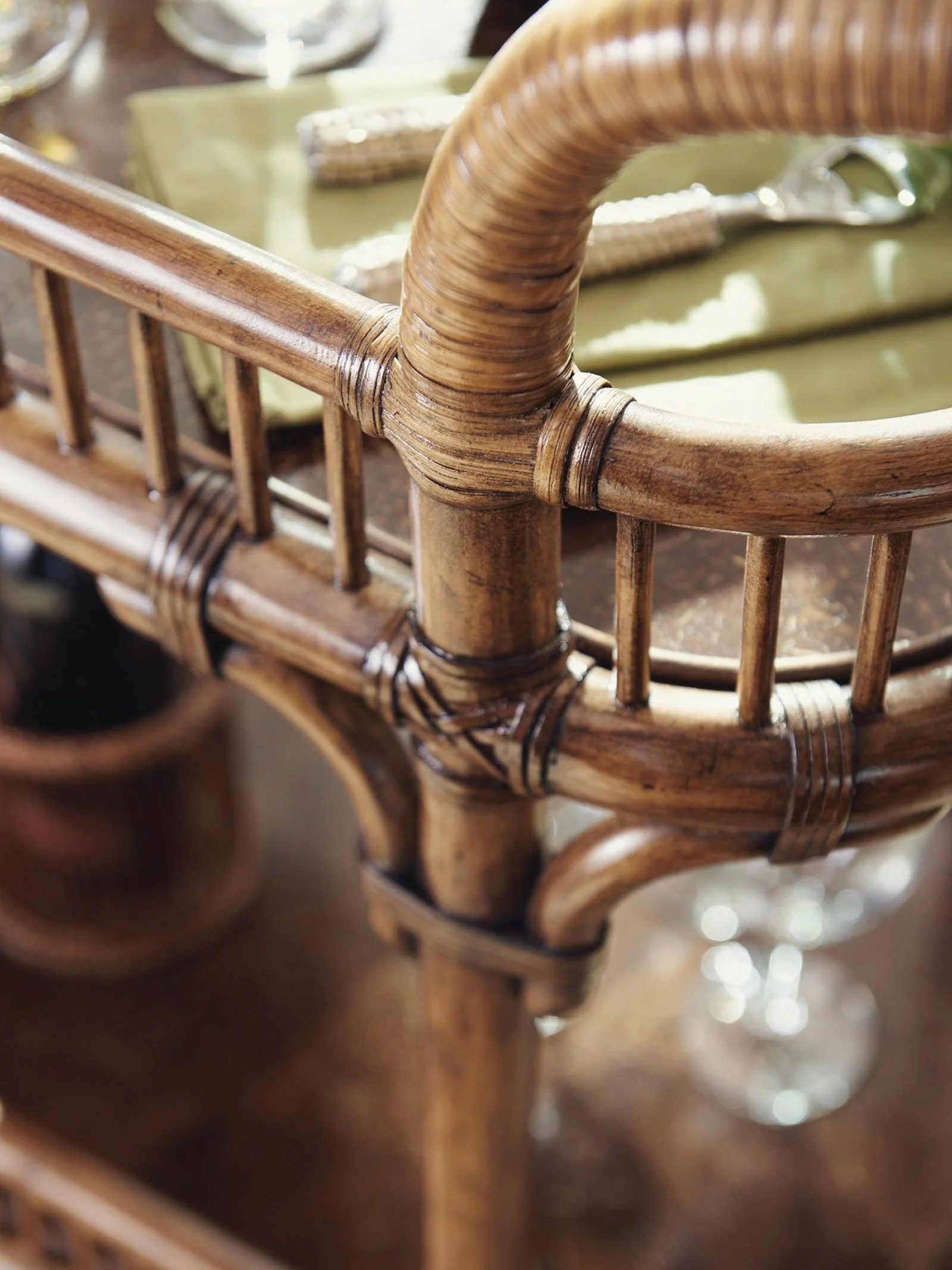 Tommy Bahama Home Bali Hai Veranda Bar Cart - Image 4