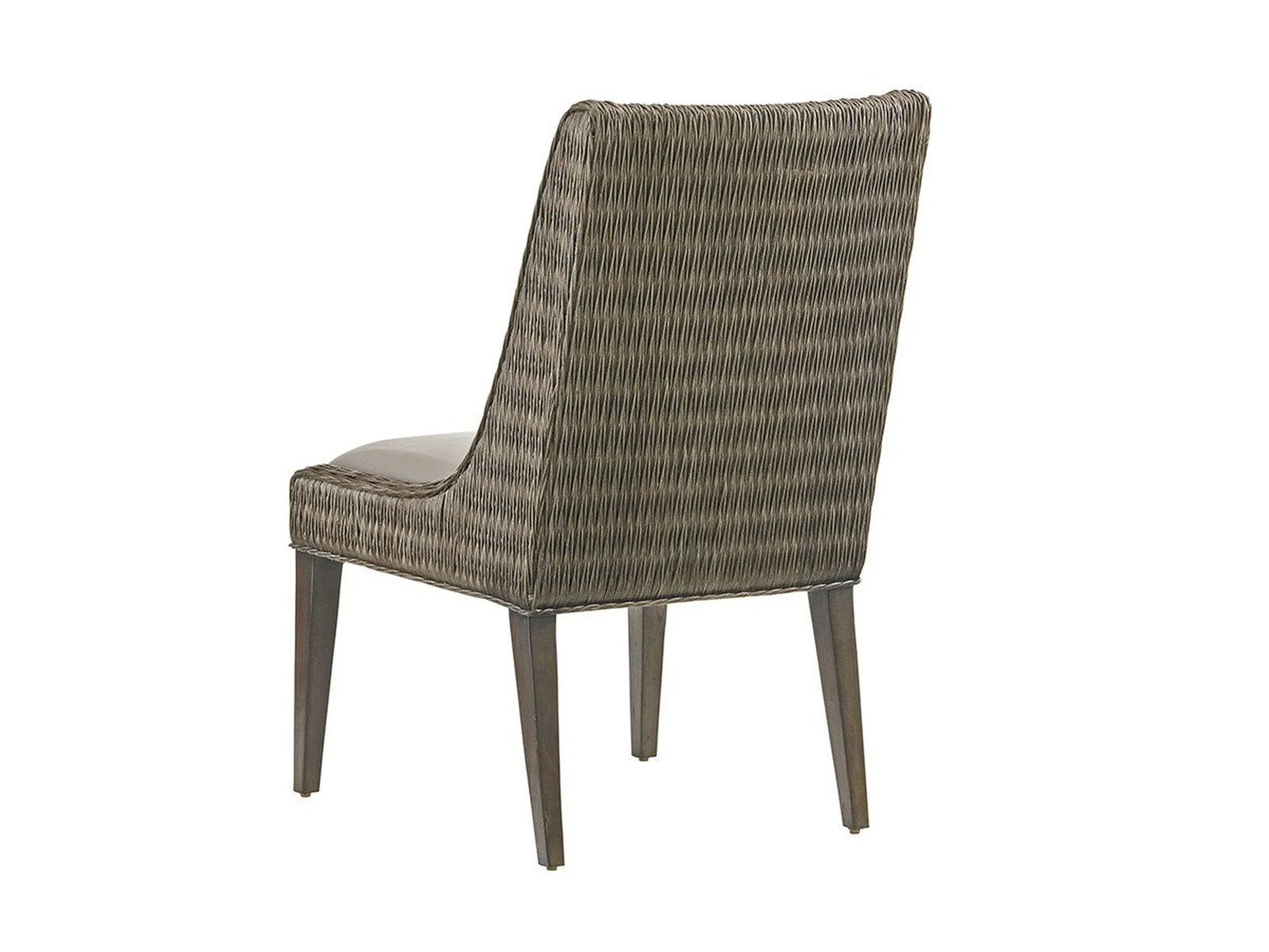 Tommy Bahama Home Cypress Point Brandon Woven Side Chair Customizable - Image 4