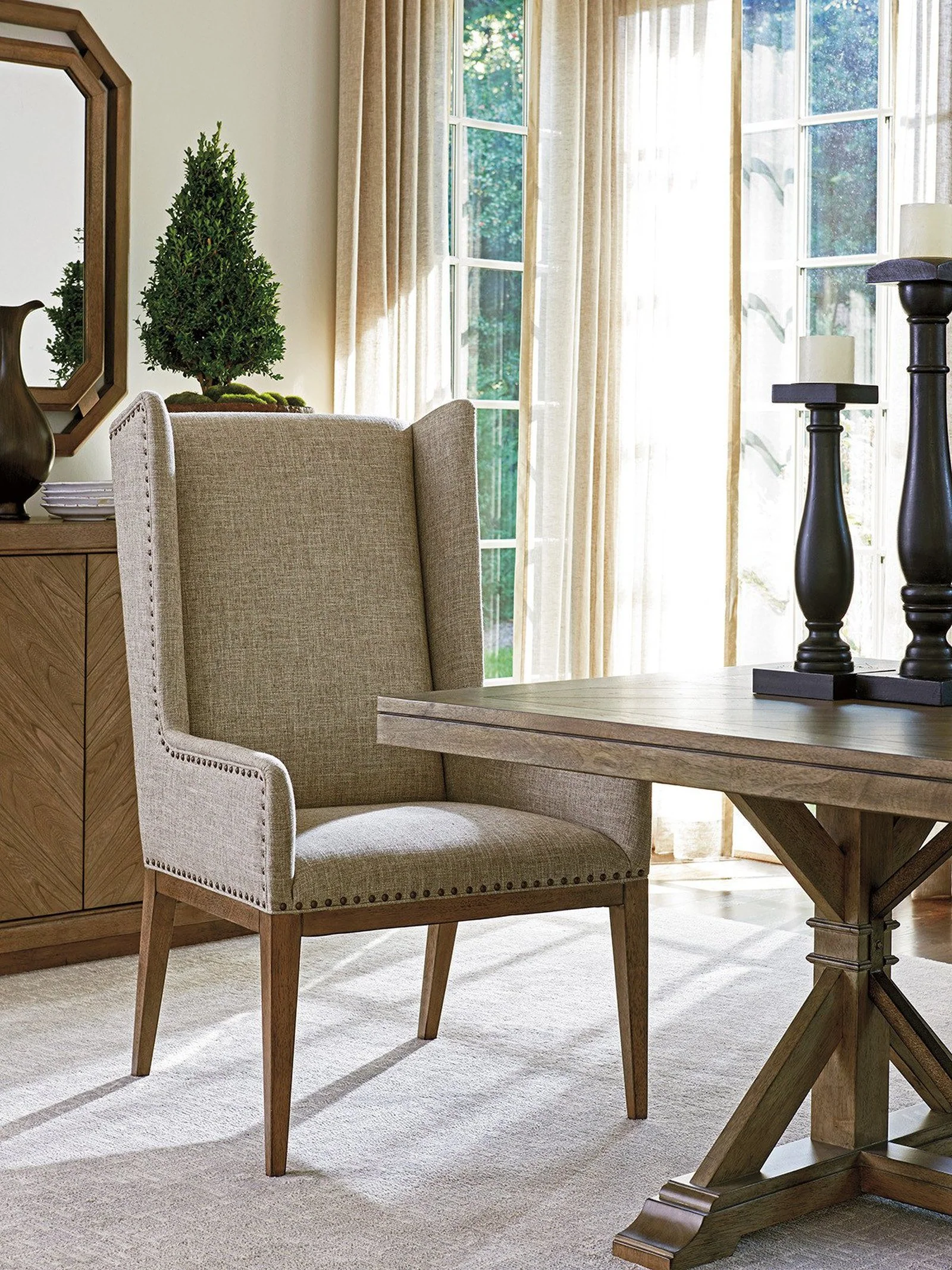 Tommy Bahama Home Cypress Point Milton Host Chair As Shown - Image 2