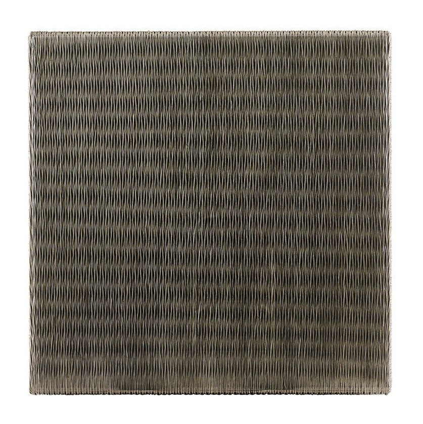 Tommy Bahama Home Cypress Point Seawatch Woven Cocktail Table Tempered Glass Top - Image 3