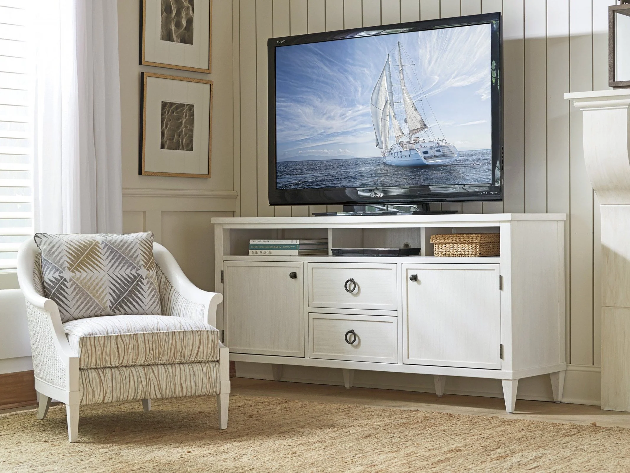 Tommy Bahama Home Ocean Breeze Dockside Media Console - Image 2
