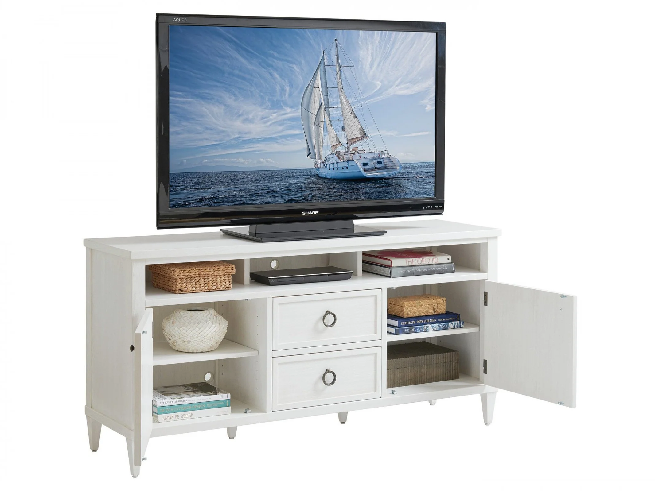 Tommy Bahama Home Ocean Breeze Dockside Media Console - Image 3