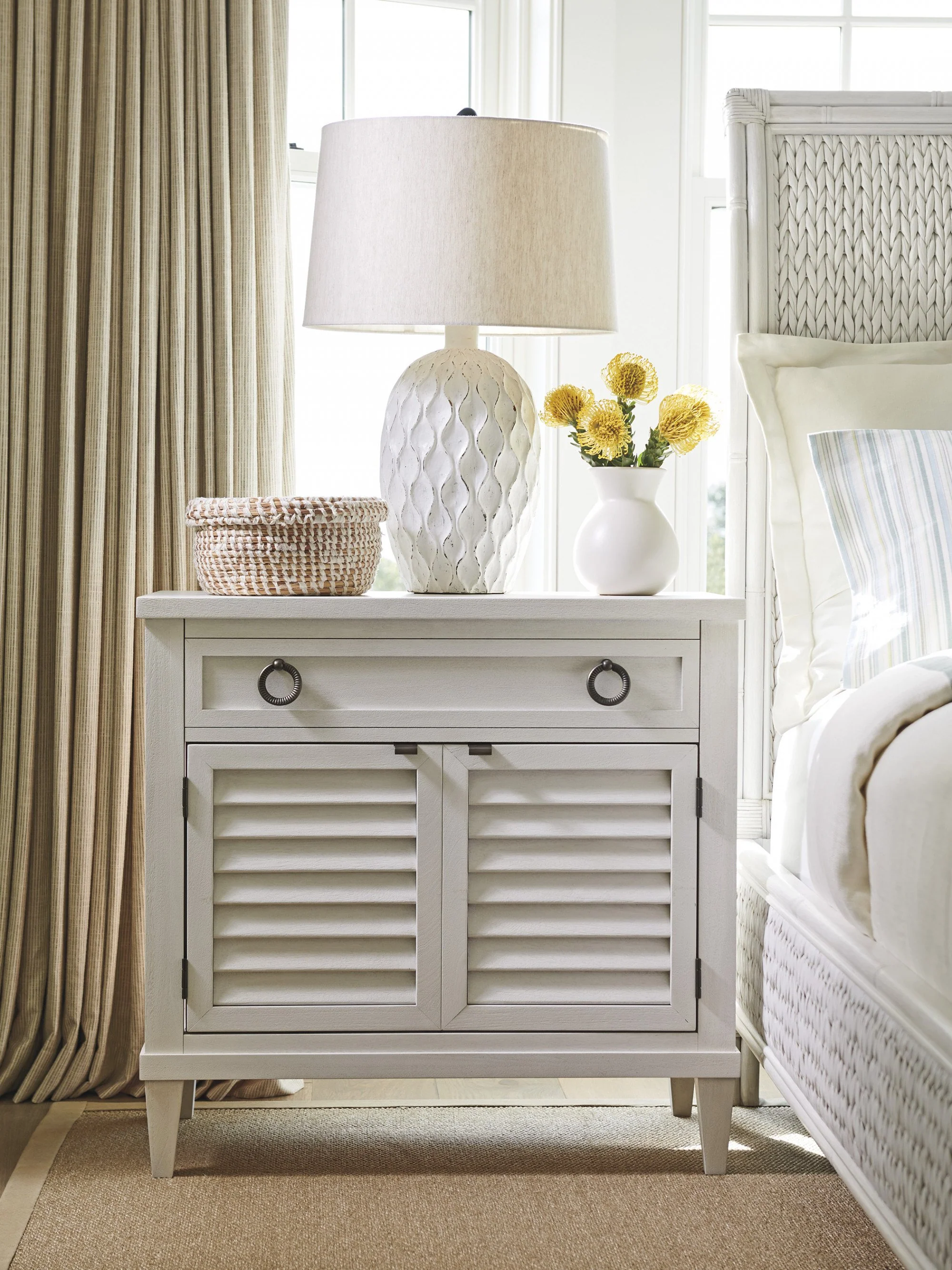 Tommy Bahama Home Ocean Breeze Door Nightstand - Image 2