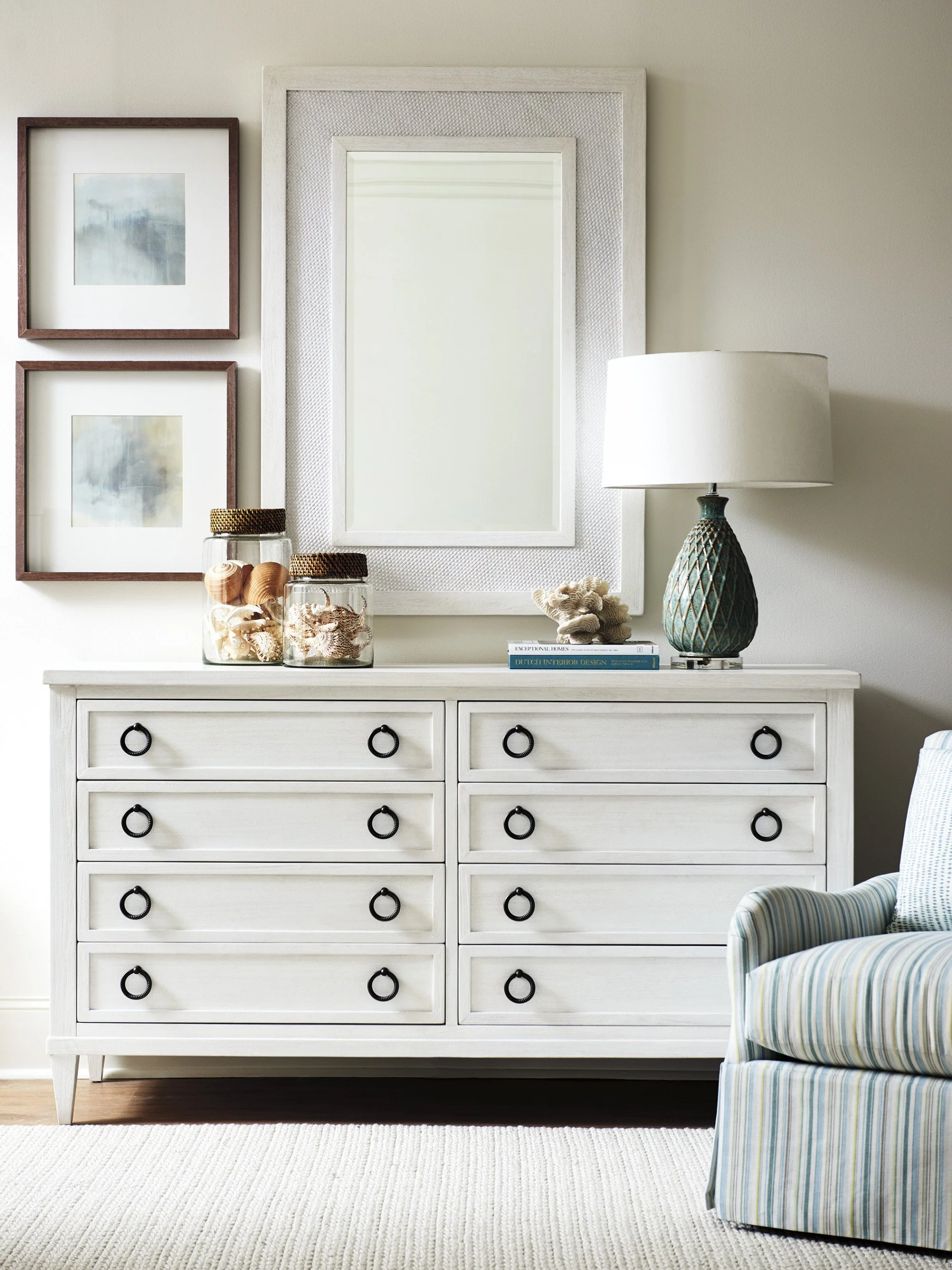 Tommy Bahama Home Ocean Breeze Granada Rectangular Mirror - Image 3