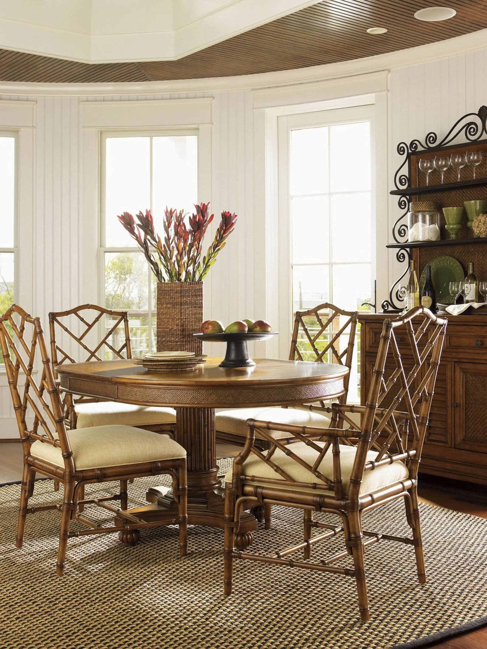 Tommy Bahama Home Island Estate Ceylon Arm Chair Customizable - Image 10