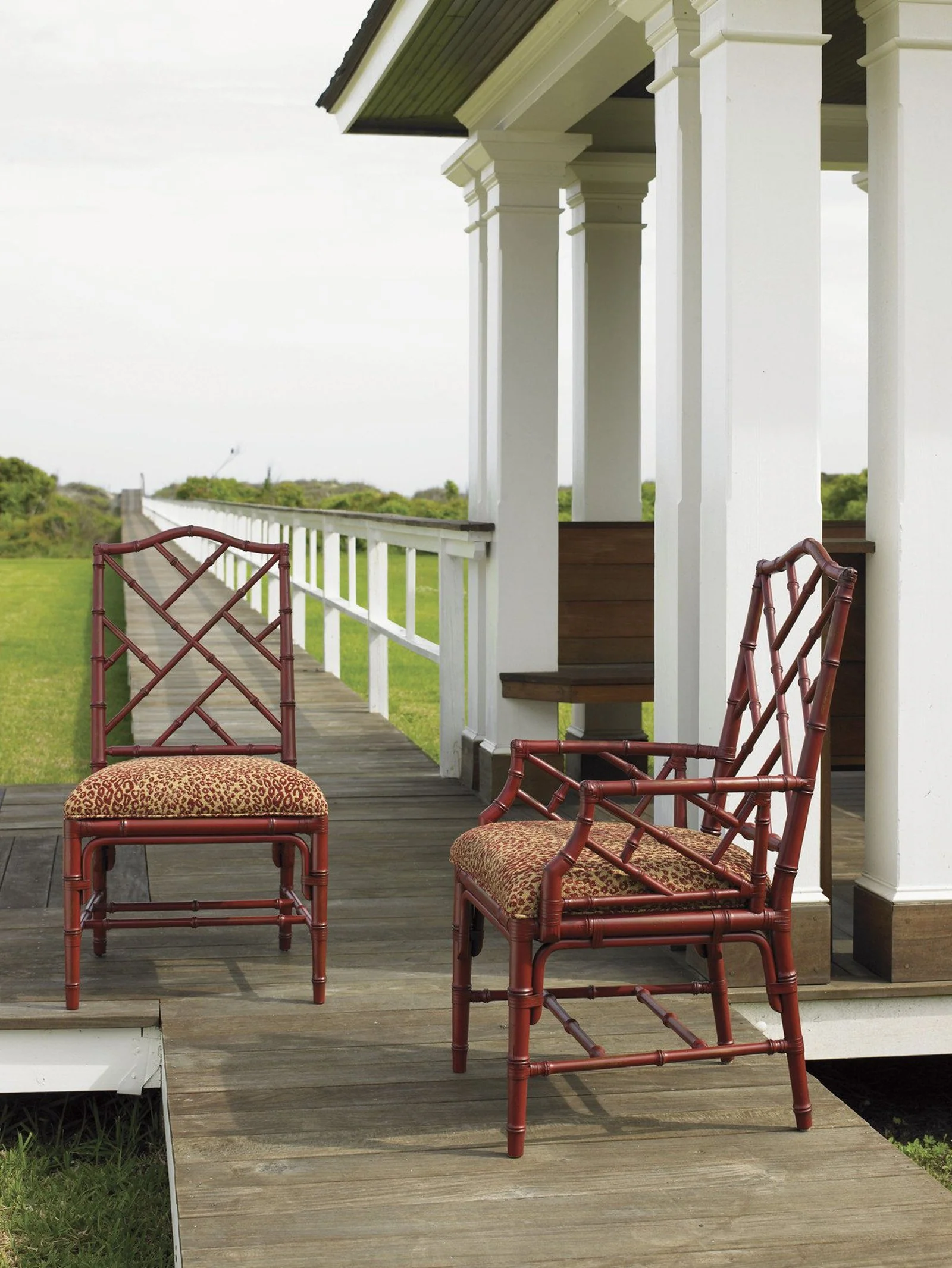 Tommy Bahama Home Island Estate Ceylon Arm Chair Customizable - Image 14