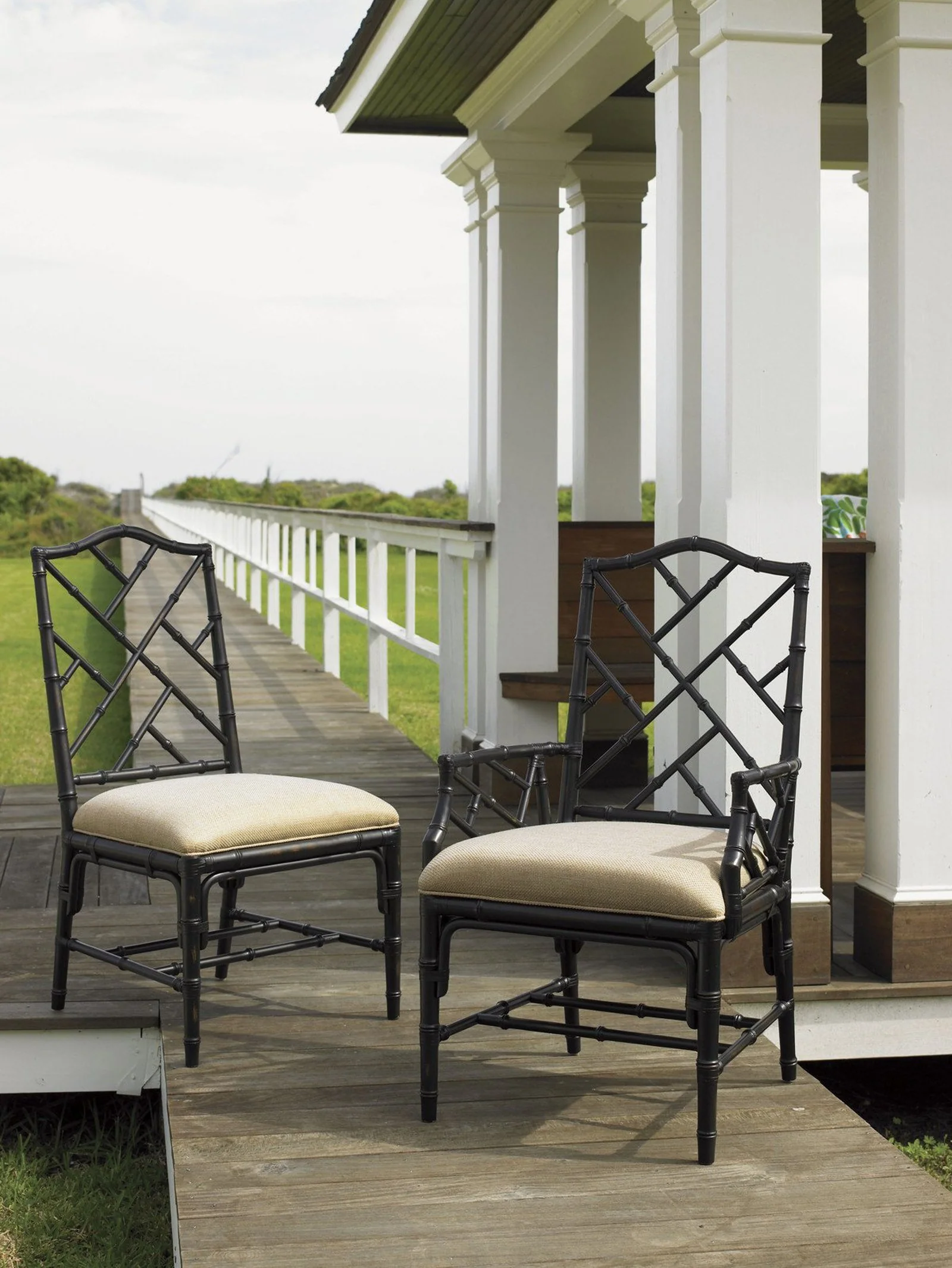 Tommy Bahama Home Island Estate Ceylon Side Chair Customizable - Image 13