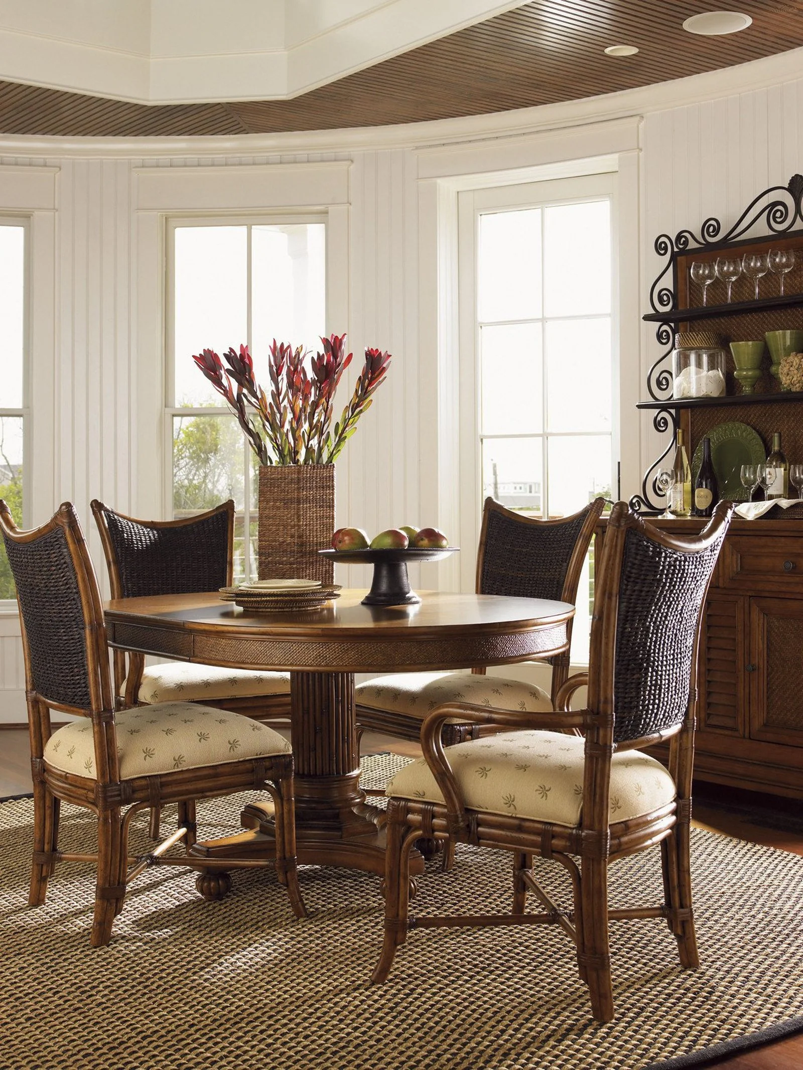 Tommy Bahama Home Island Estate Mangrove Arm Chair As Shown - Image 7