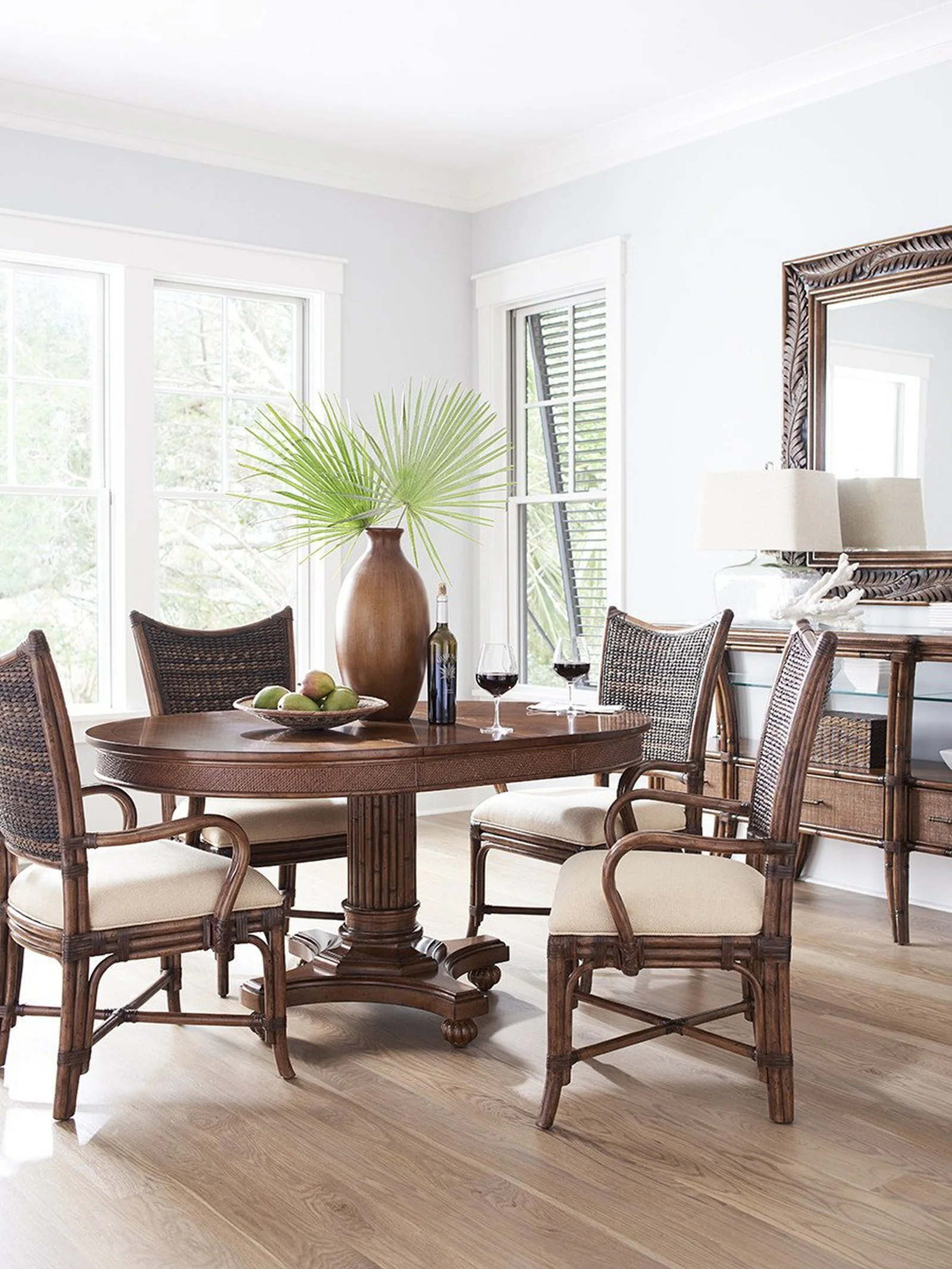 Tommy Bahama Home Island Estate Mangrove Arm Chair Customizable - Image 2