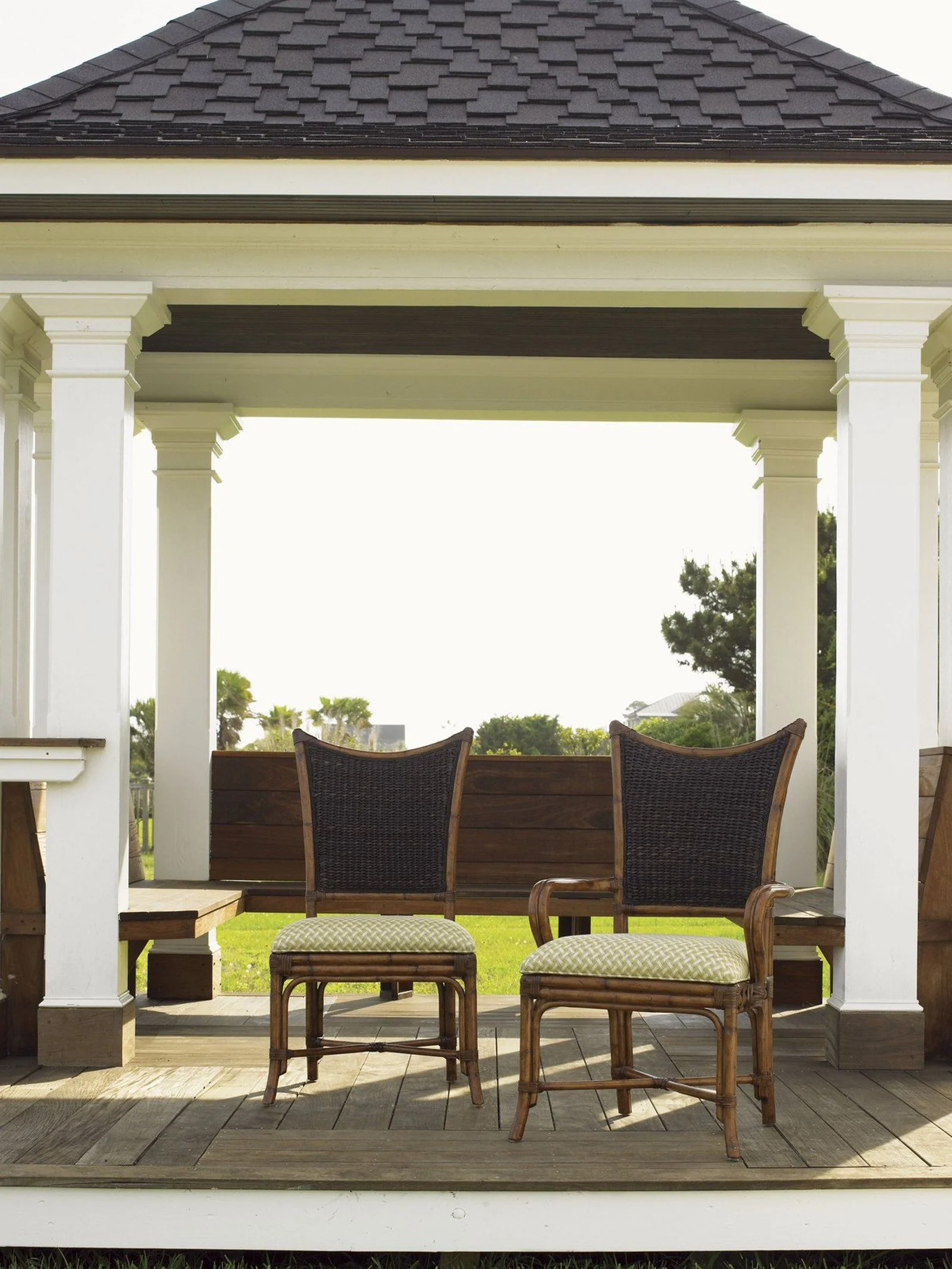 Tommy Bahama Home Island Estate Mangrove Side Chair Customizable - Image 3