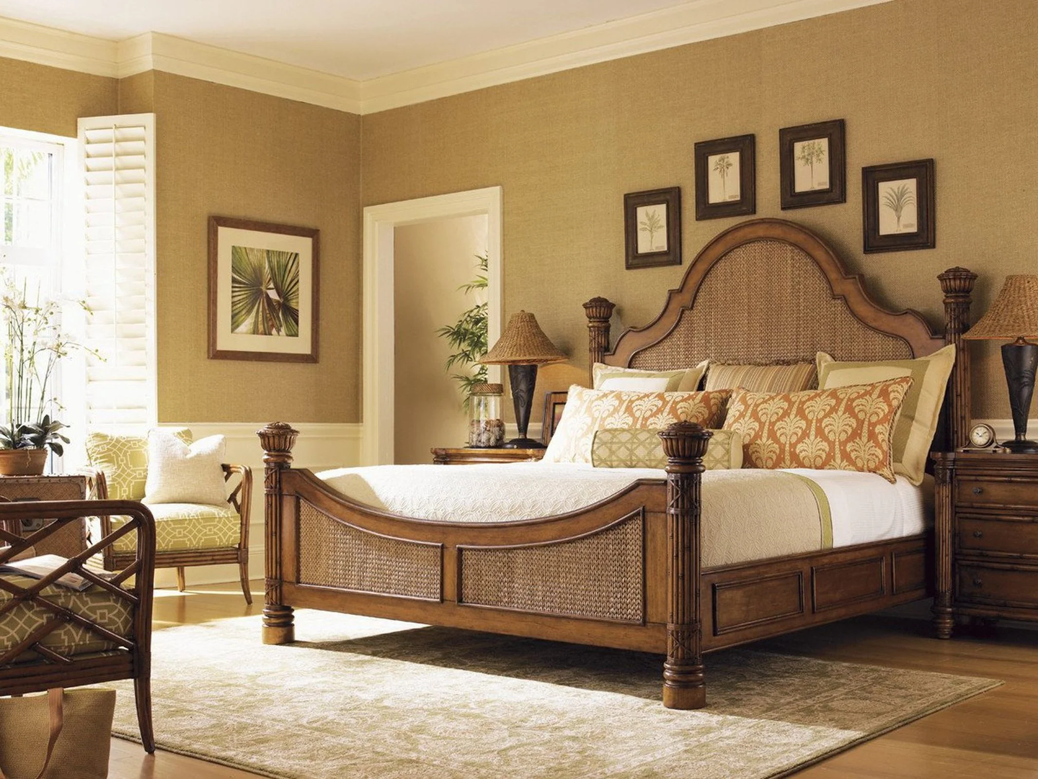 Tommy Bahama Home Island Estate Round Hill Bed - Image 2