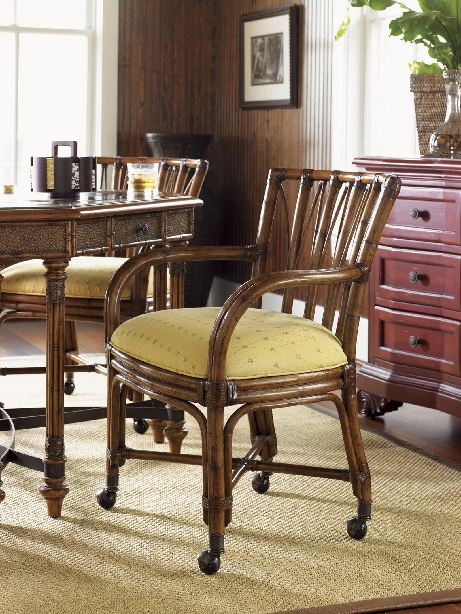 Tommy Bahama Home Island Estate Samba Game Chair Customizable - Image 3
