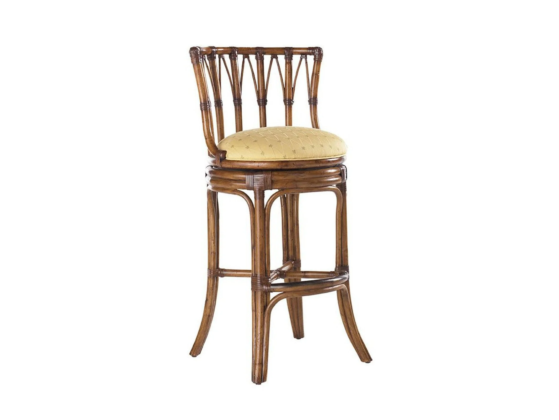 Tommy Bahama Home Island Estate South Beach Swivel Bar Stool As Shown - Image 4
