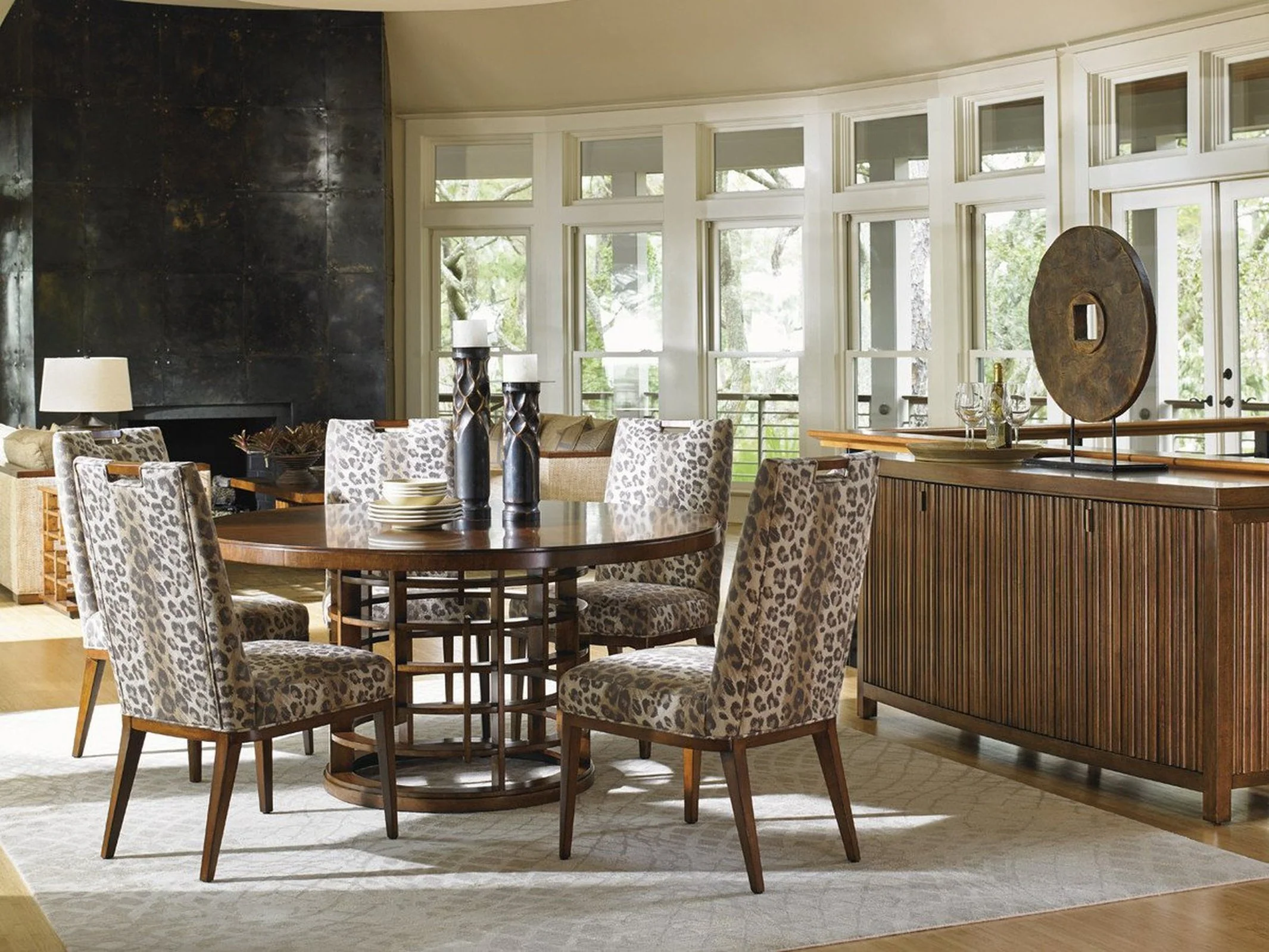 Tommy Bahama Home Island Fusion Coles Bay Side Chair Customizable - Image 10