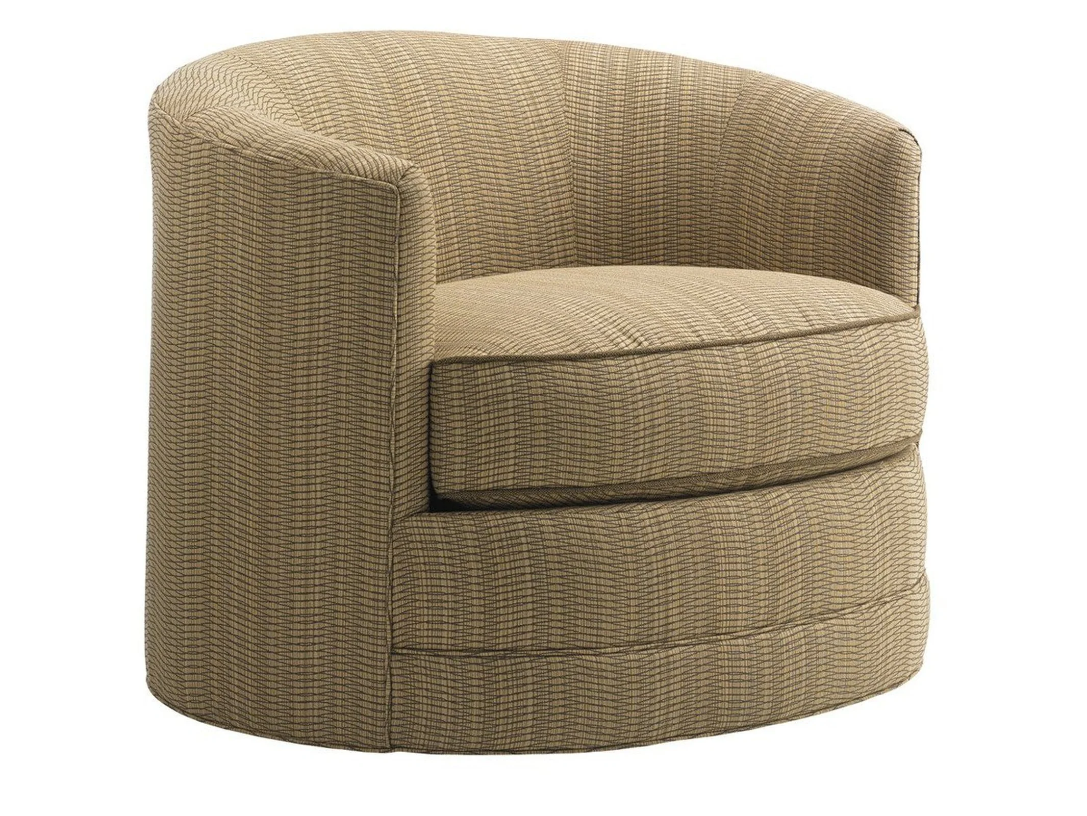 Tommy Bahama Home Island Fusion Kava Swivel Chair - Image 3