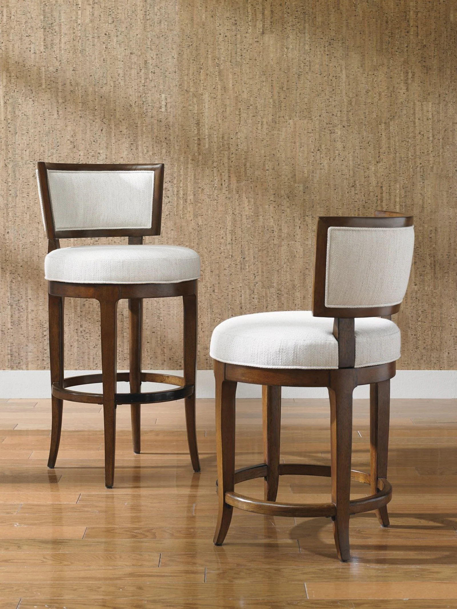Tommy Bahama Home Island Fusion Macau Swivel Bar Stool As Shown - Image 2