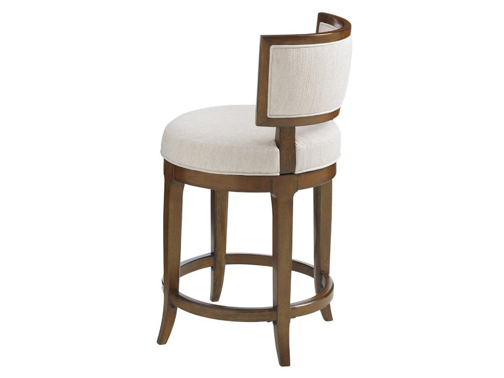 Tommy Bahama Home Island Fusion Macau Swivel Counter Stool As Shown - Image 3
