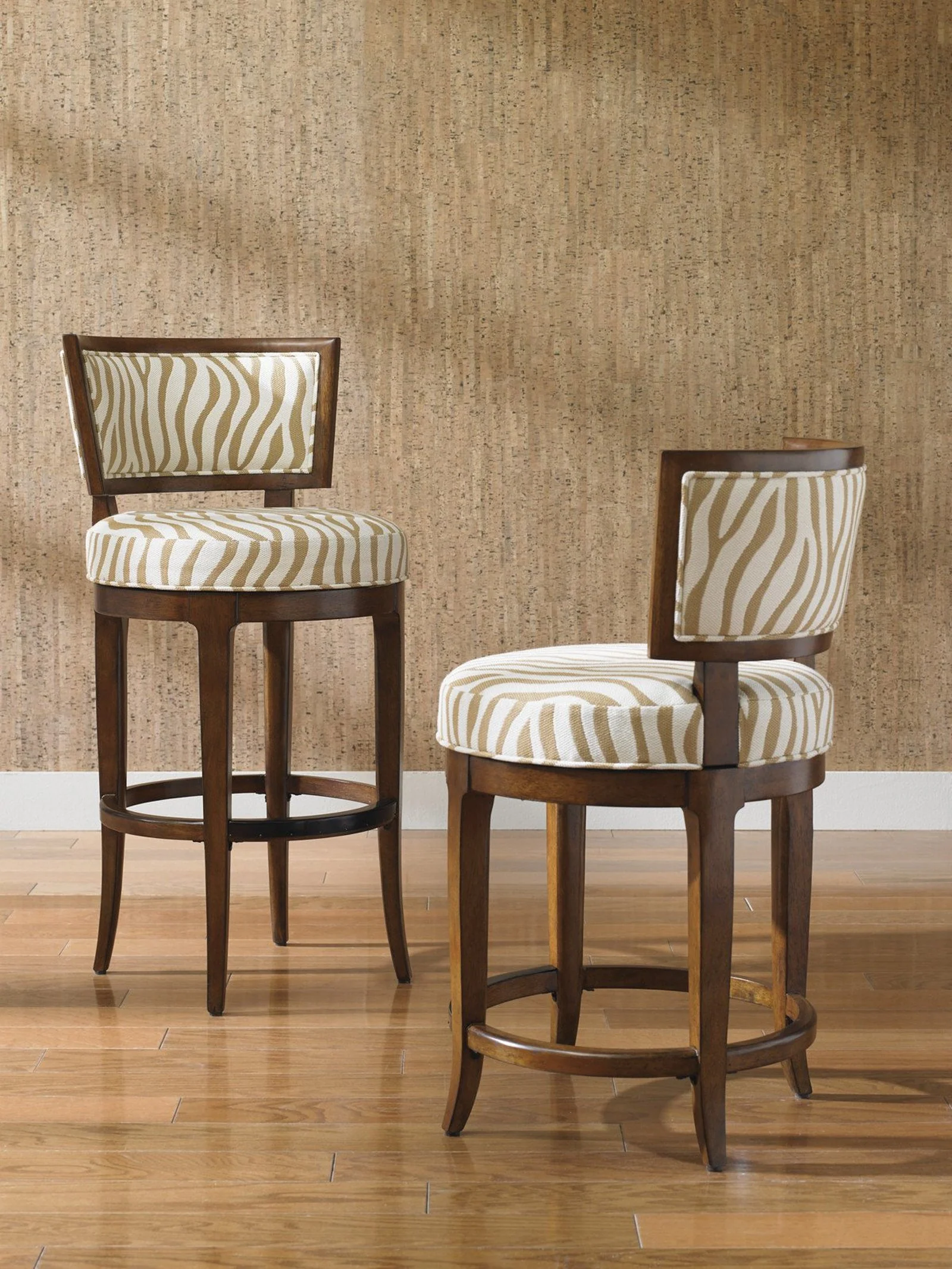Tommy Bahama Home Island Fusion Macau Swivel Counter Stool As Shown - Image 5