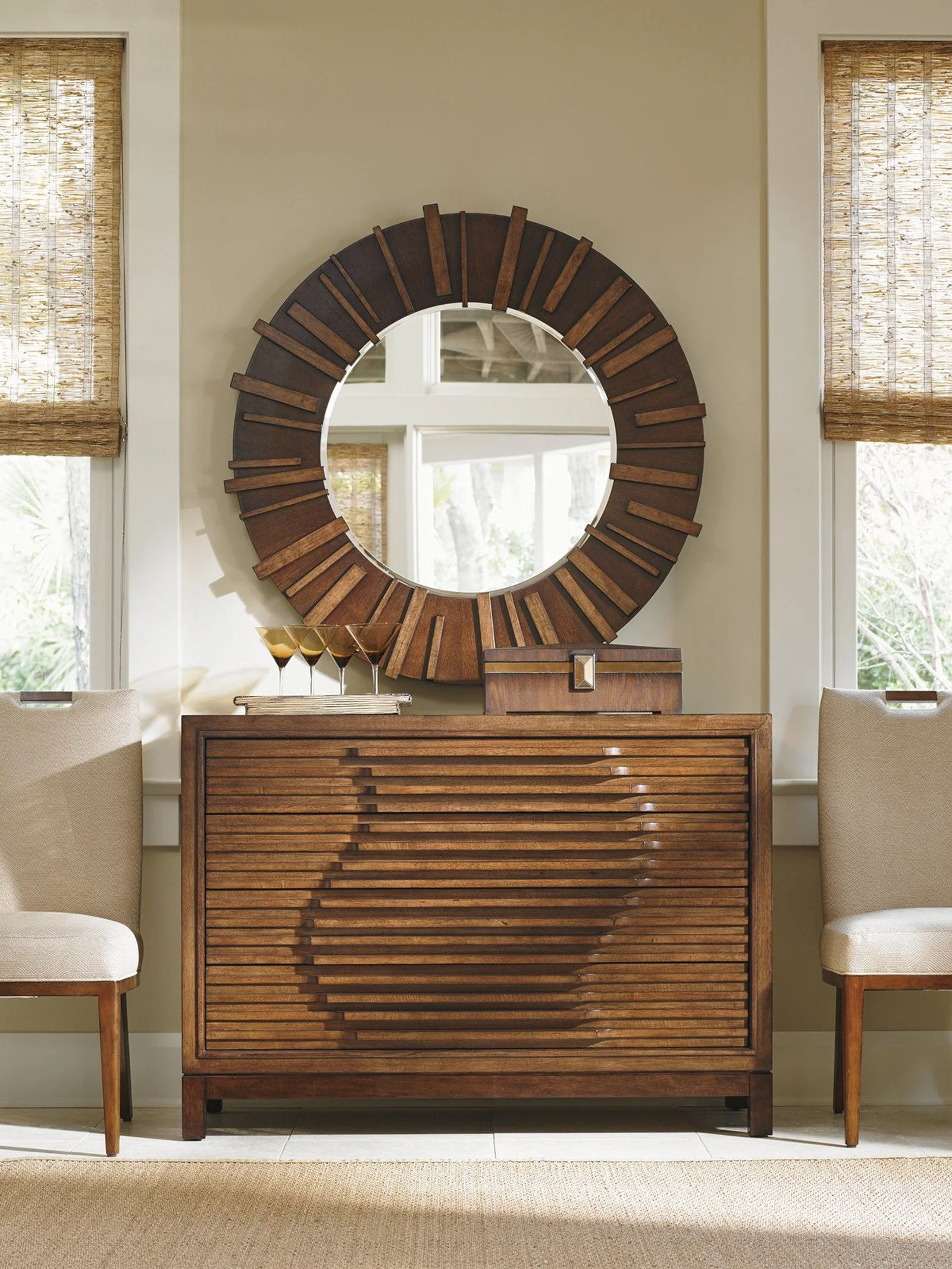 Tommy Bahama Home Island Fusion Madura Hall Chest - Image 2
