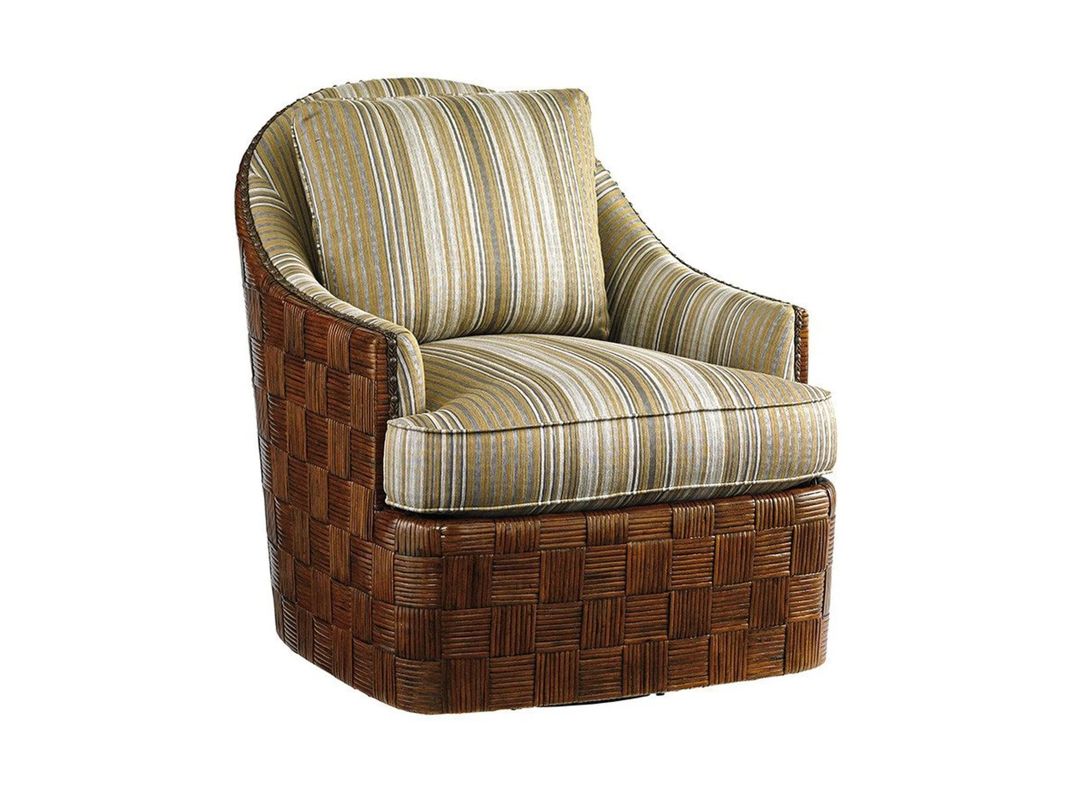 Tommy Bahama Home Island Fusion Nagano Swivel Chair - Image 4