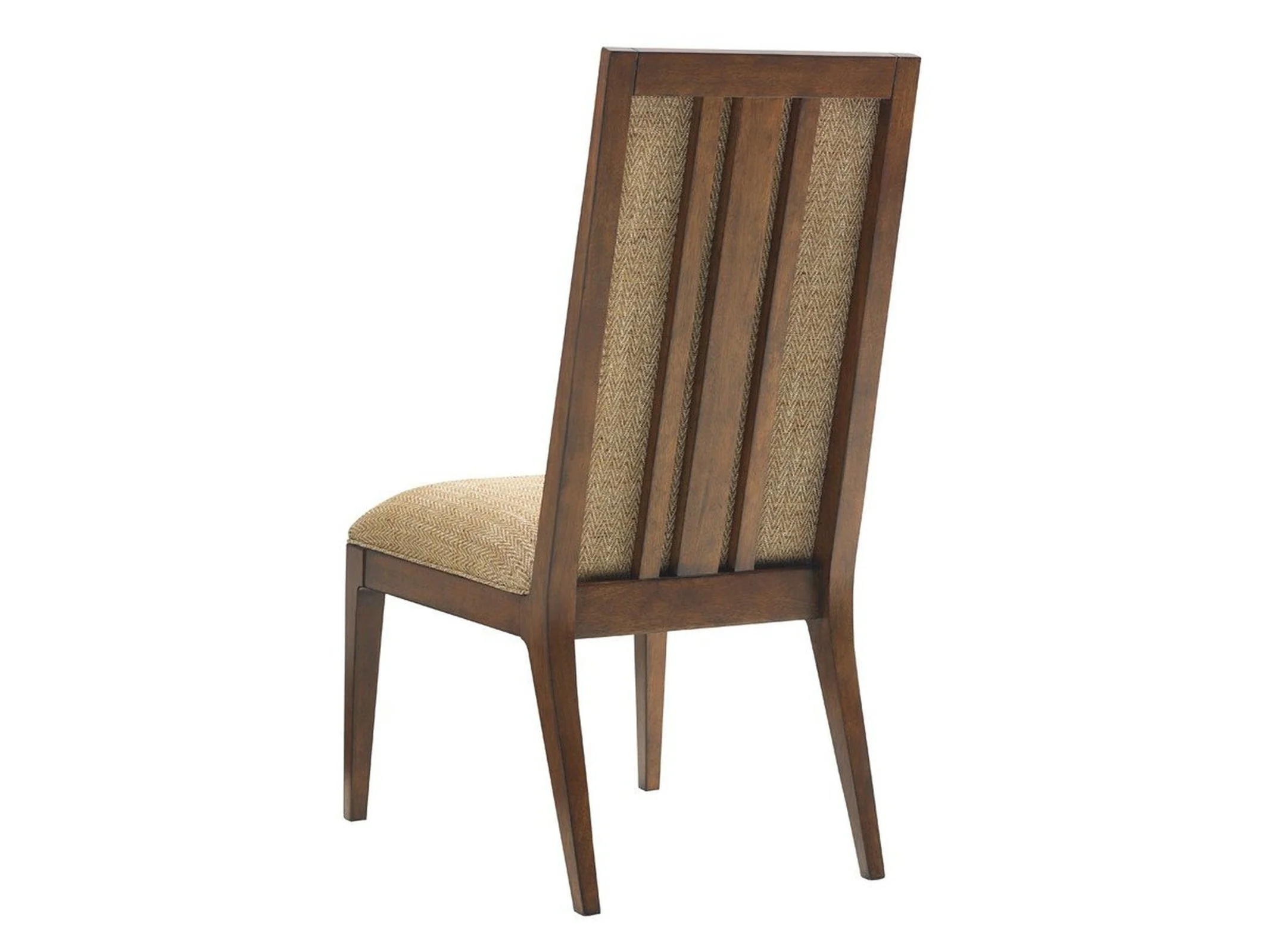 Tommy Bahama Home Island Fusion Natori Slat Back Side Chair Customizable - Image 10