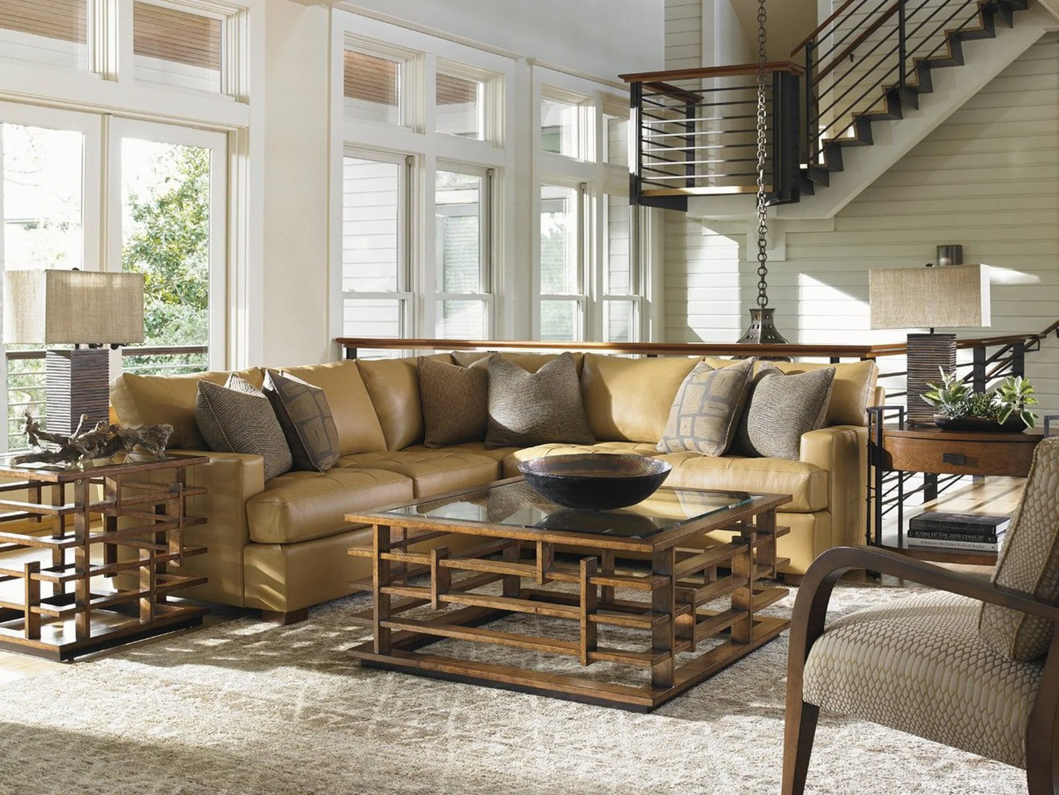 Tommy Bahama Home Island Fusion Nobu Square Cocktail Table - Image 3