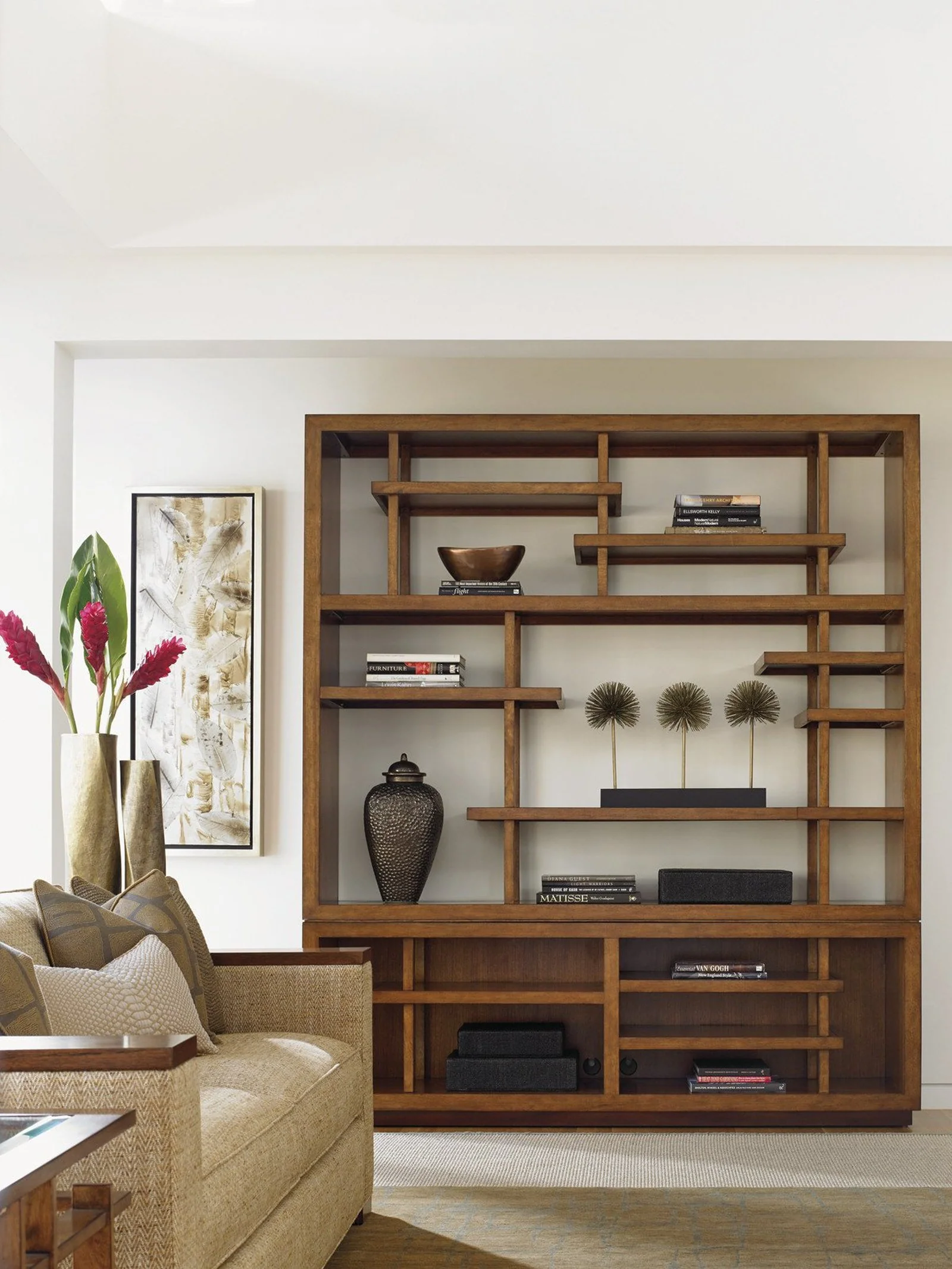 Tommy Bahama Home Island Fusion Taipei Media Bookcase - Image 4