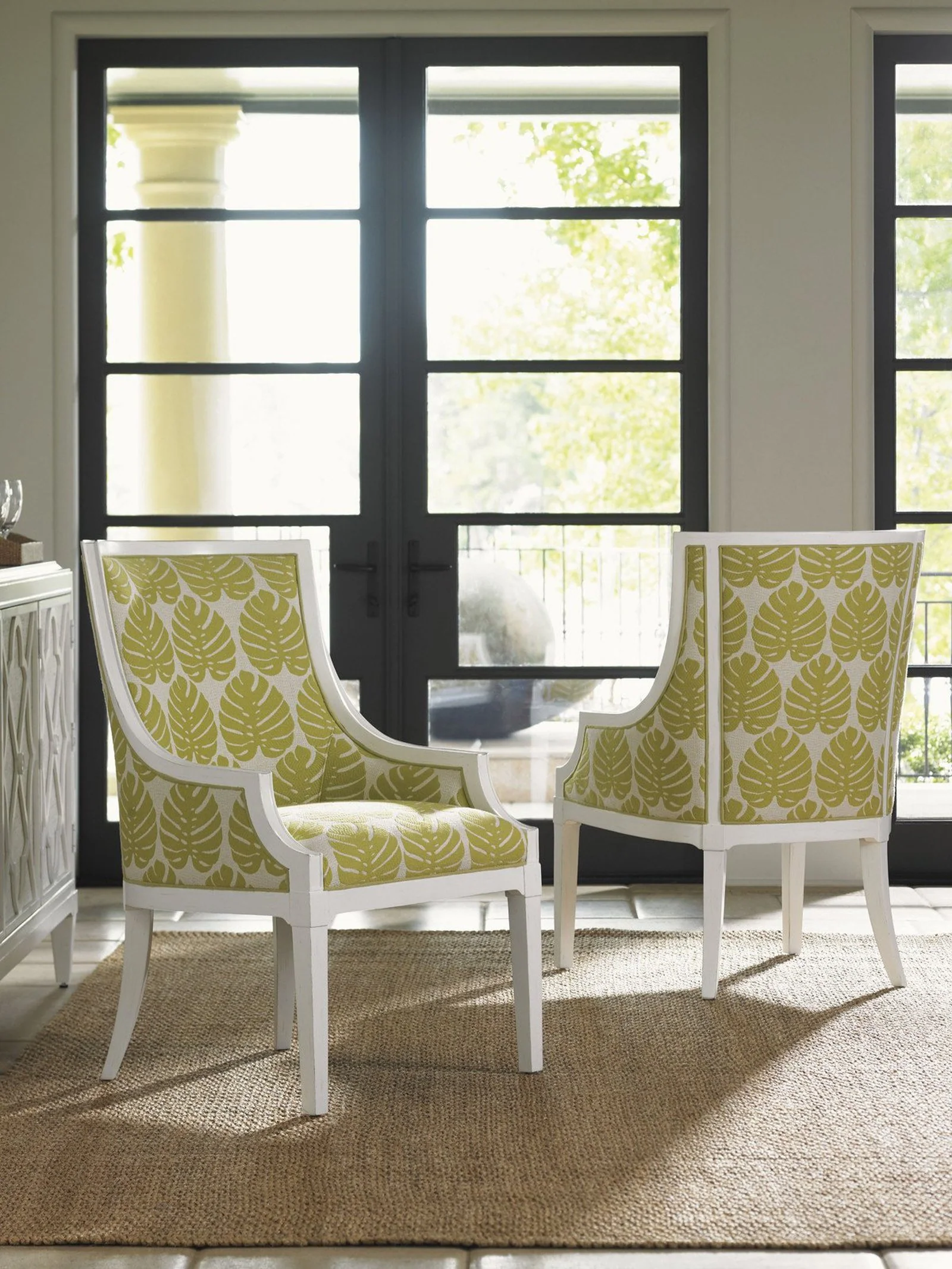 Tommy Bahama Home Ivory Key Aqua Bay Chair - Image 3