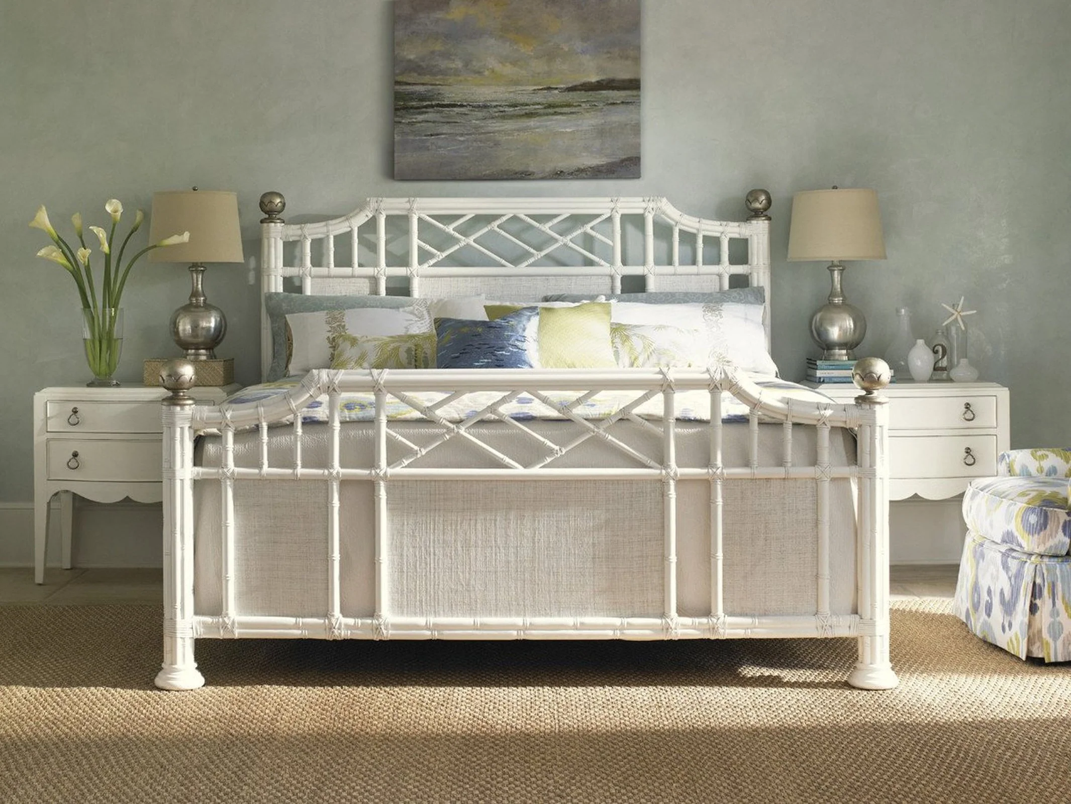 Tommy Bahama Home Ivory Key Martello Night Table - Image 3