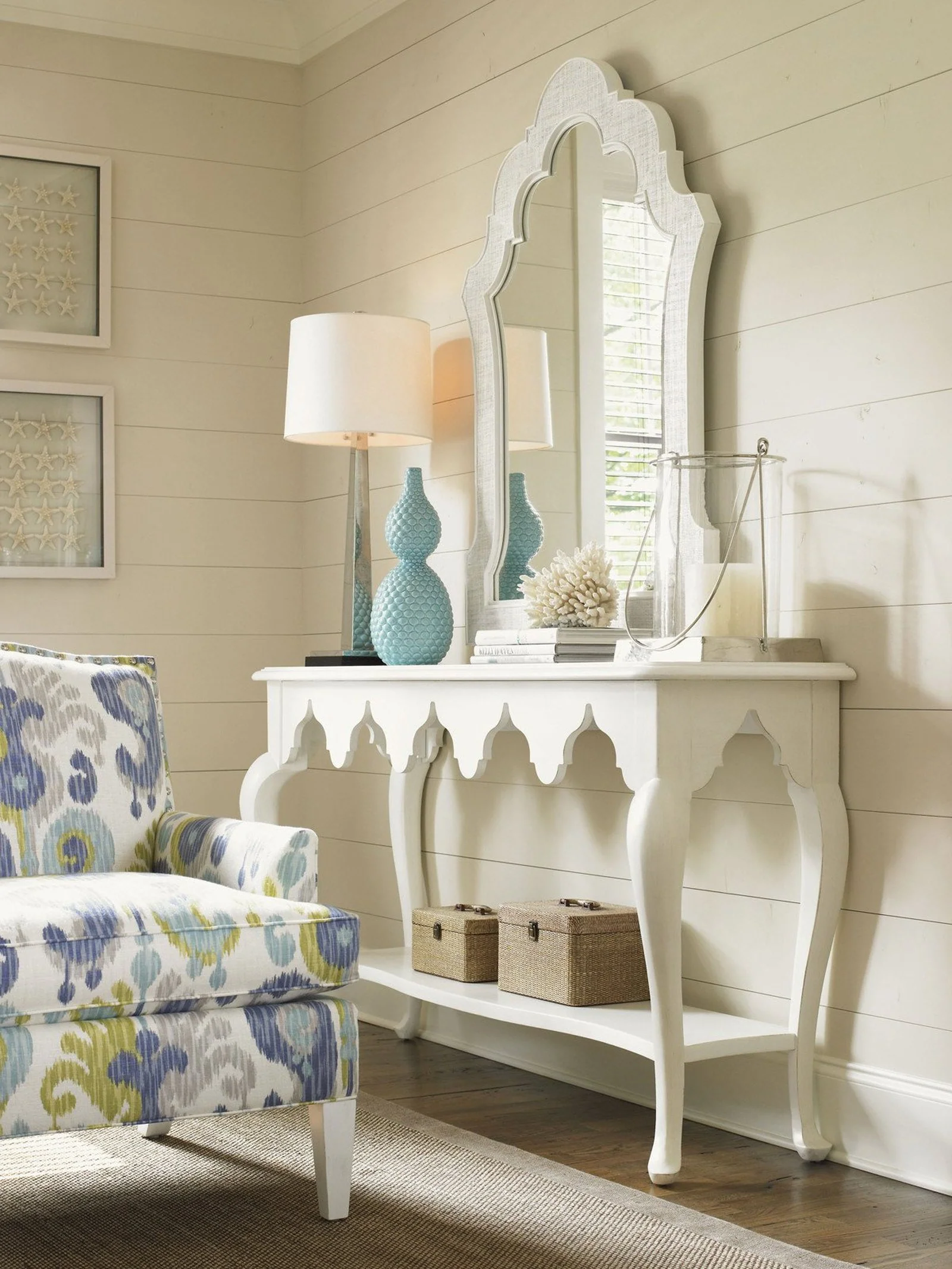 Tommy Bahama Home Ivory Key Sandys Mirror - Image 3