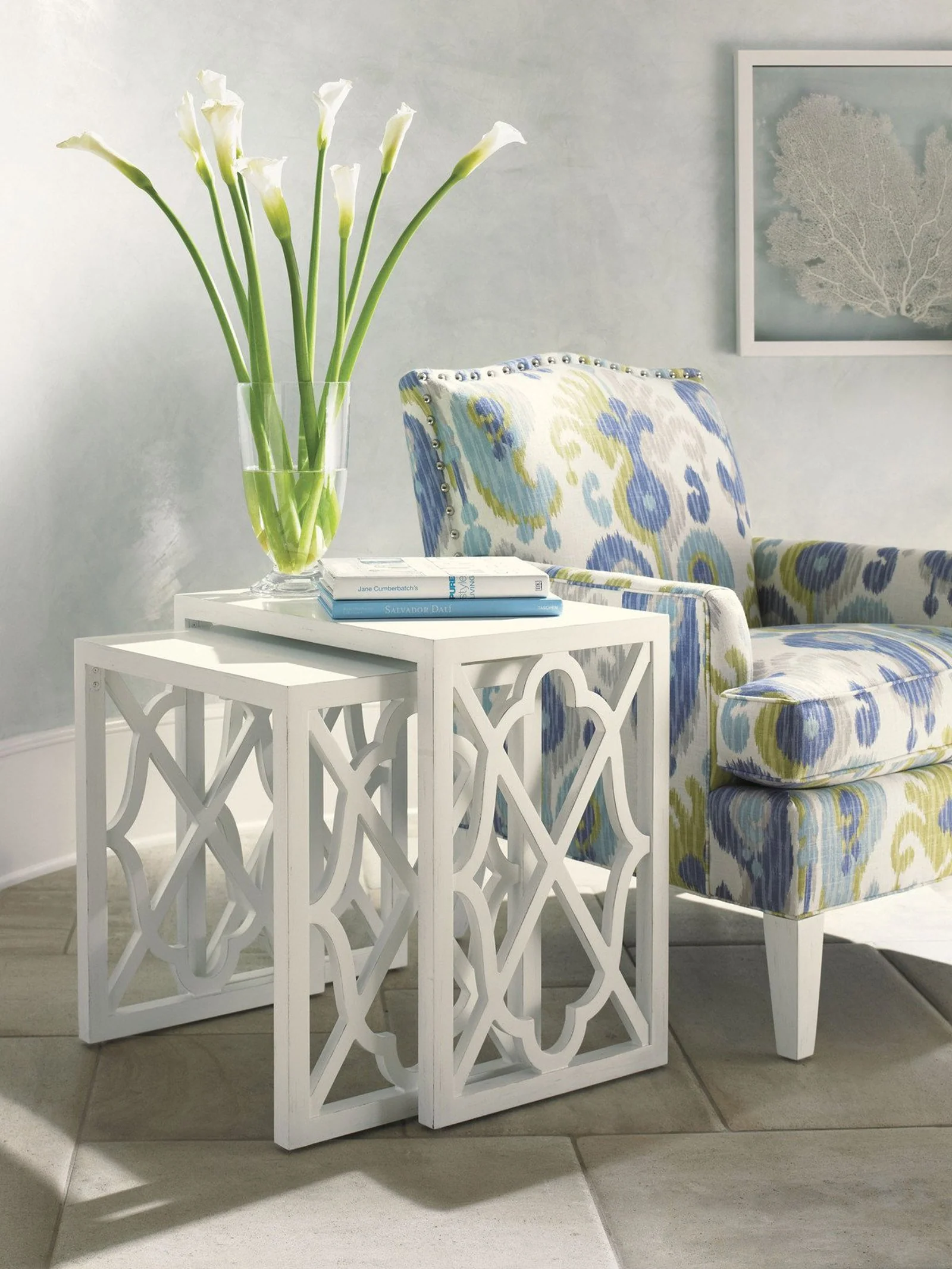 Tommy Bahama Home Ivory Key Stovell Ferry Nesting Tables - Image 2