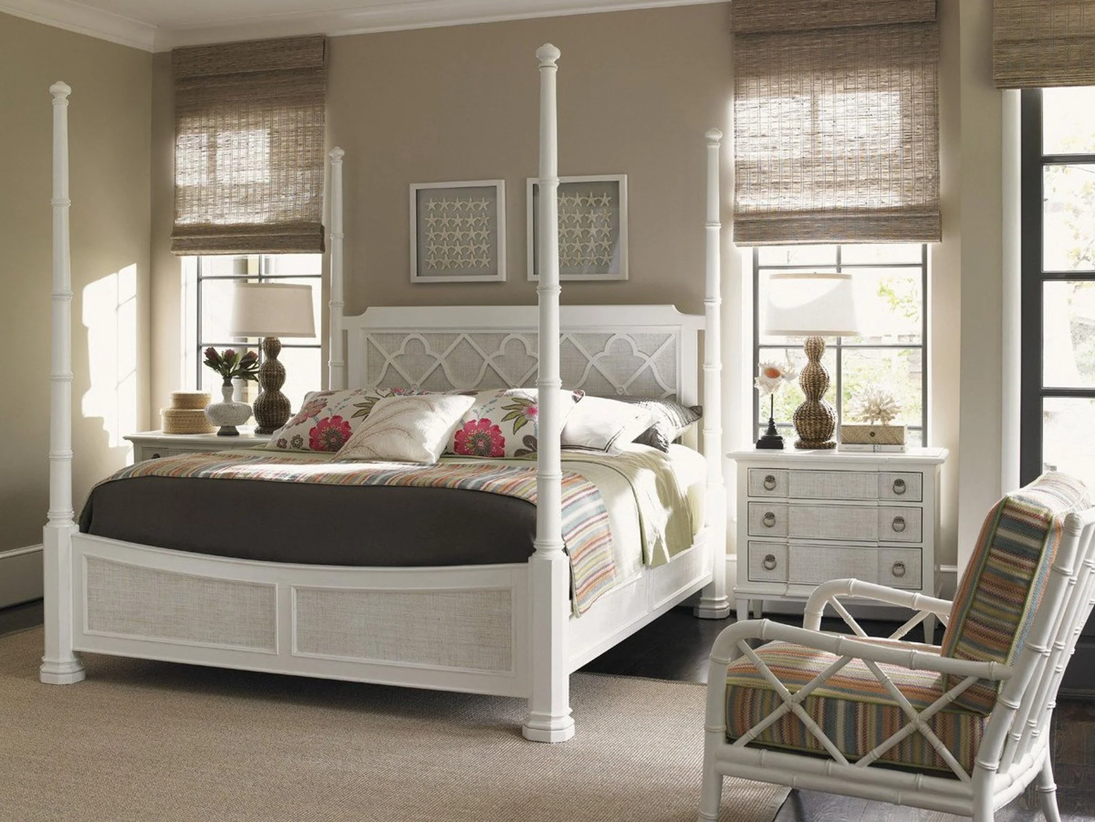 Tommy Bahama Home Ivory Key Tuckers Point Bachelors Chest - Image 4