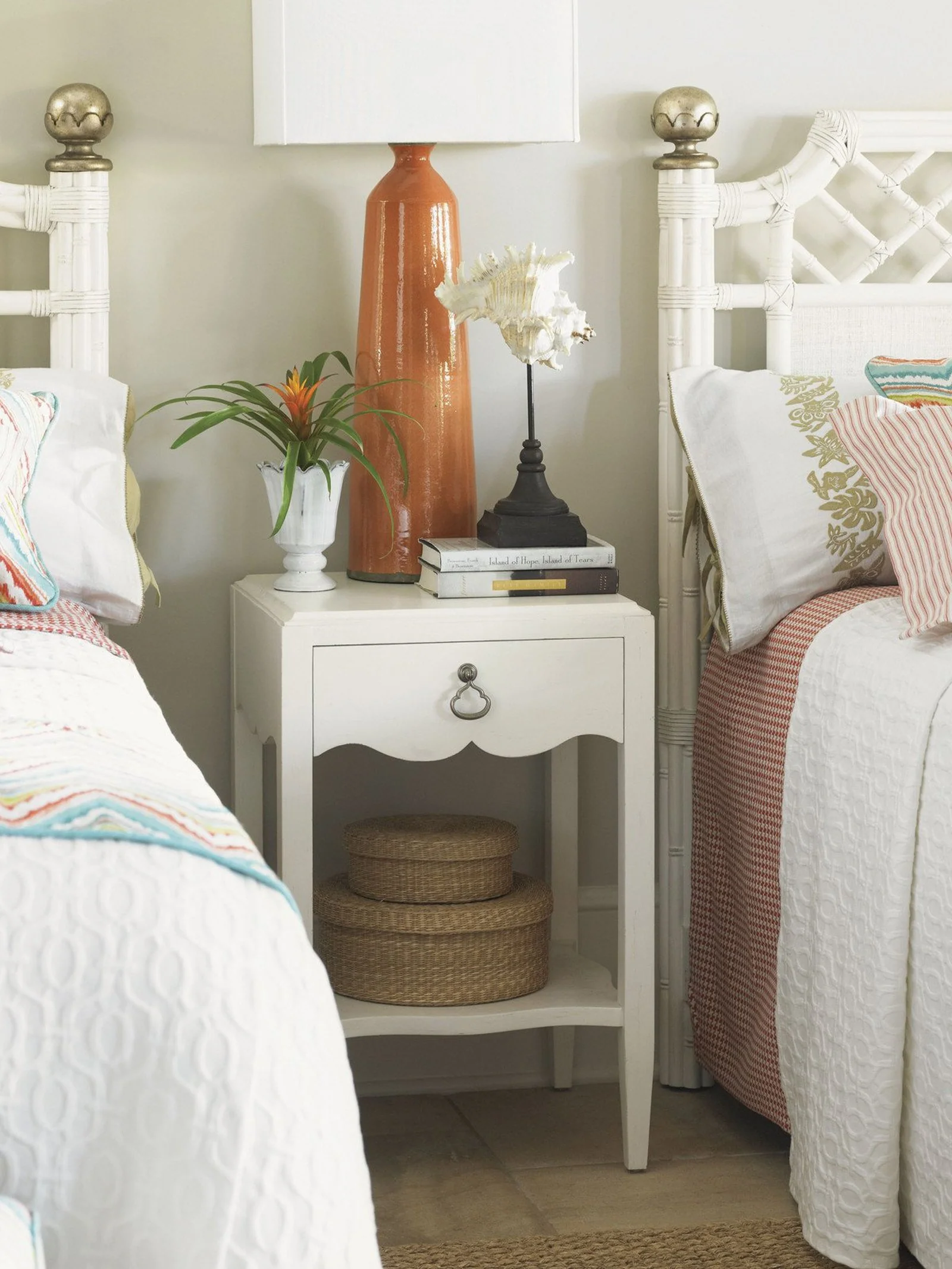 Tommy Bahama Home Ivory Key Water Street Bedside Table - Image 2