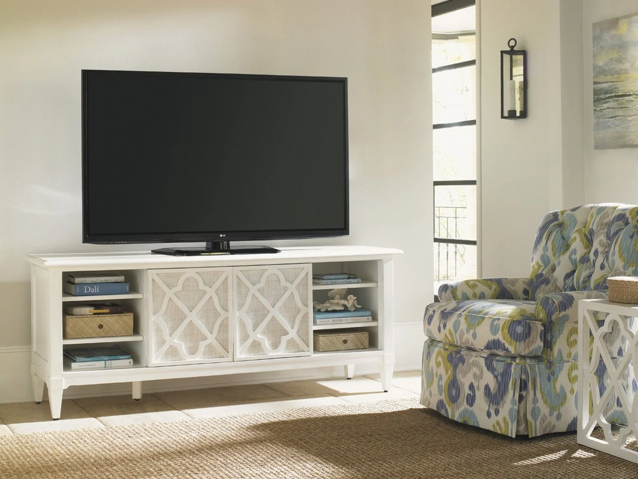 Tommy Bahama Home Ivory Key Wharf Street Media Console - Image 2