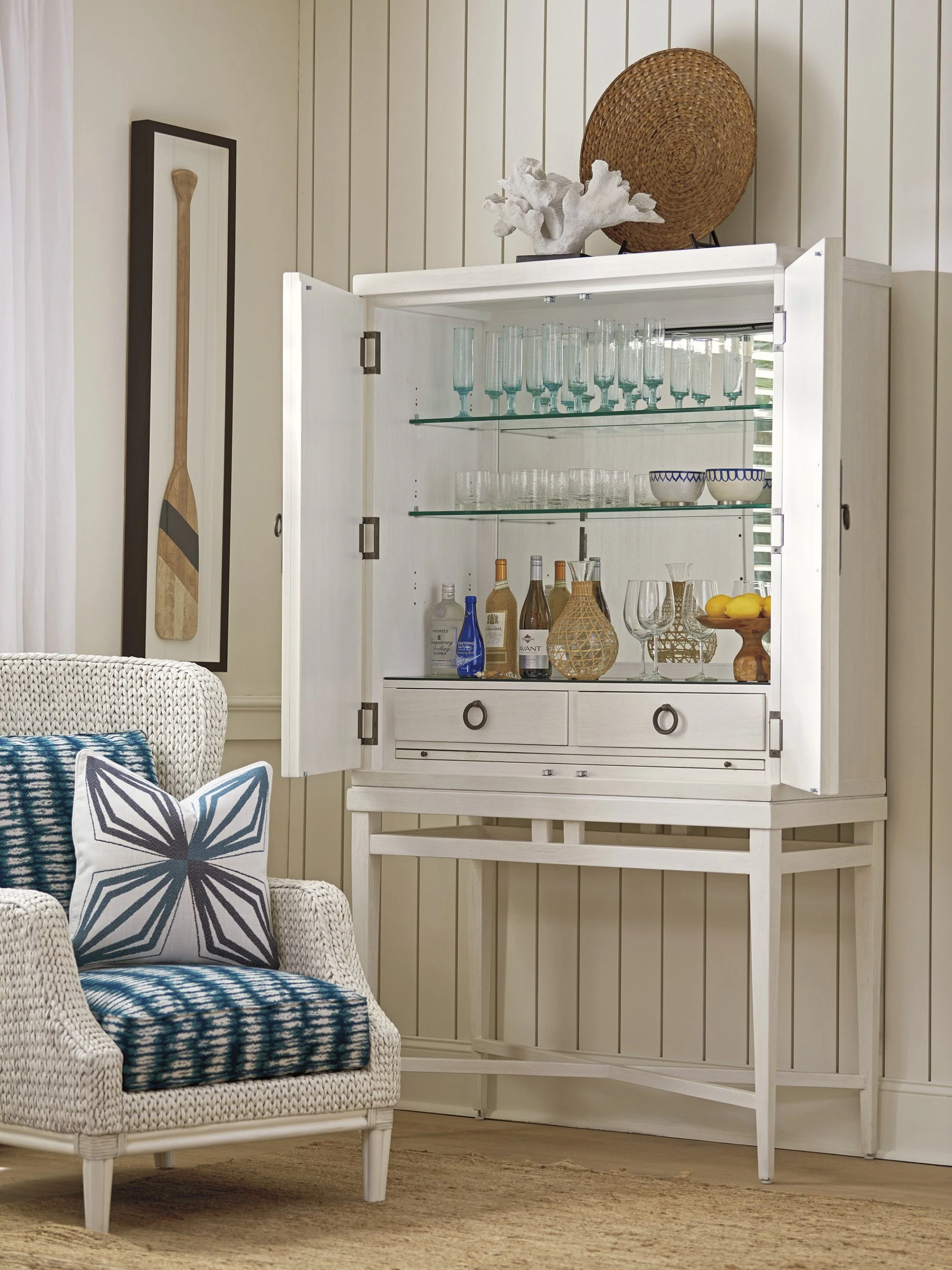 Tommy Bahama Home Ocean Breeze Jensen Beach Bar - Image 4