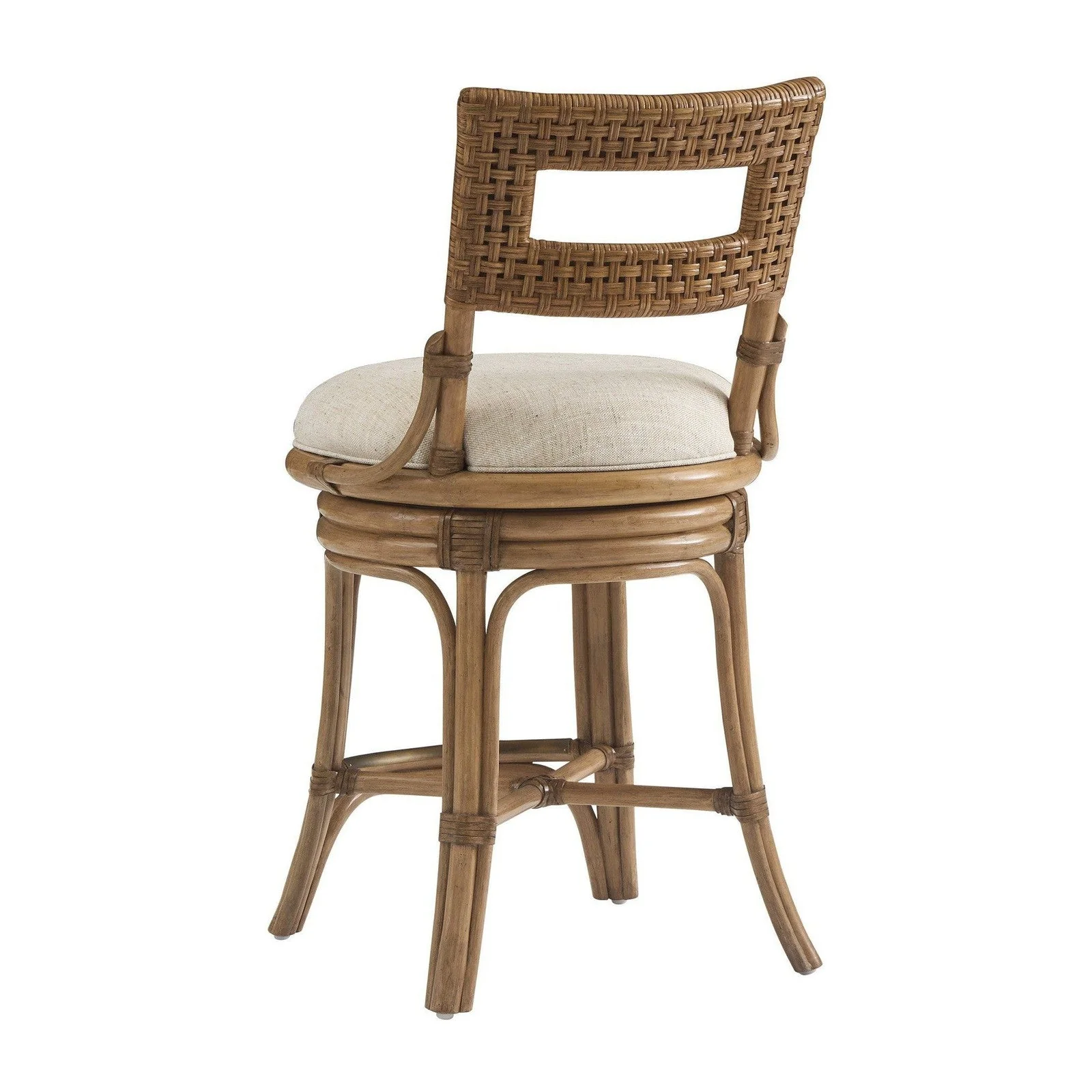 Tommy Bahama Home Key Biscayne Bay Harbour Swivel Counter Stool - Image 4