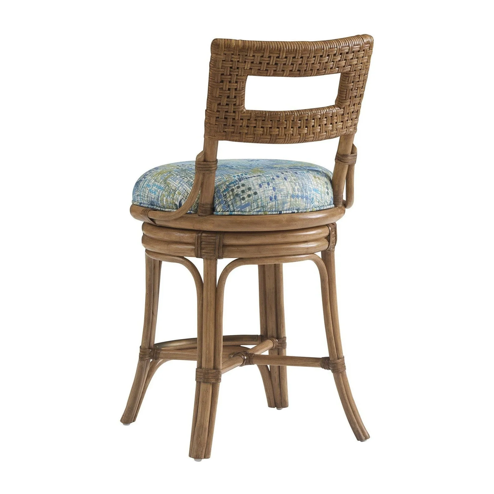 Tommy Bahama Home Key Biscayne Bay Harbour Swivel Counter Stool - Image 7