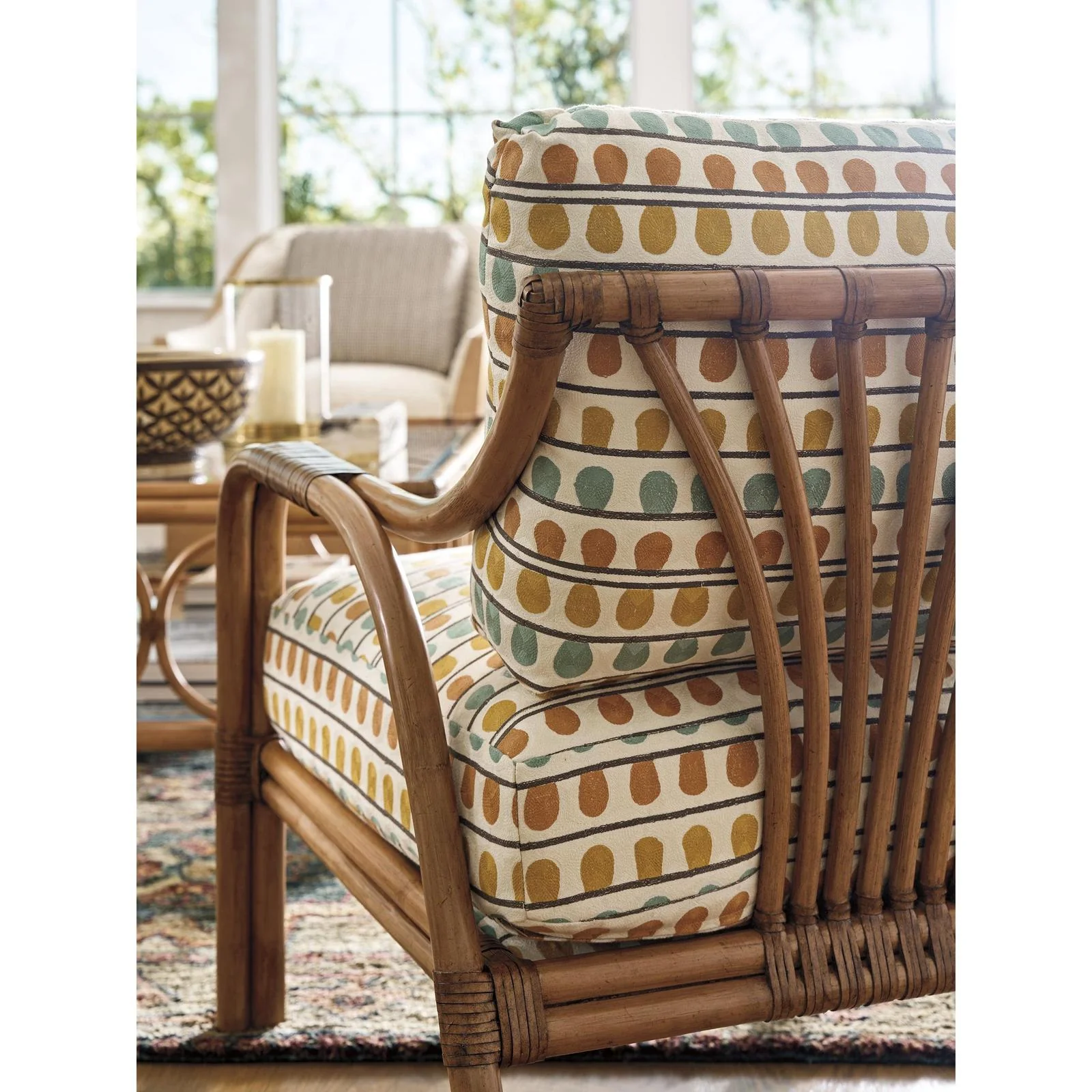 Tommy Bahama Home Key Biscayne Calatrava Chair - Image 5
