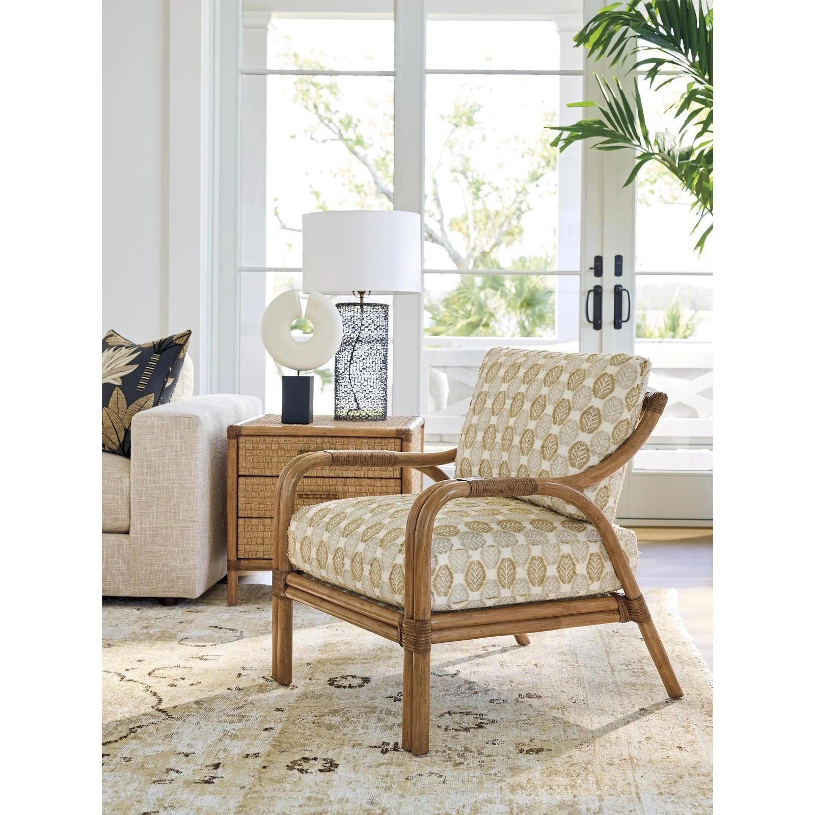 Tommy Bahama Home Key Biscayne Calatrava Chair - Image 8