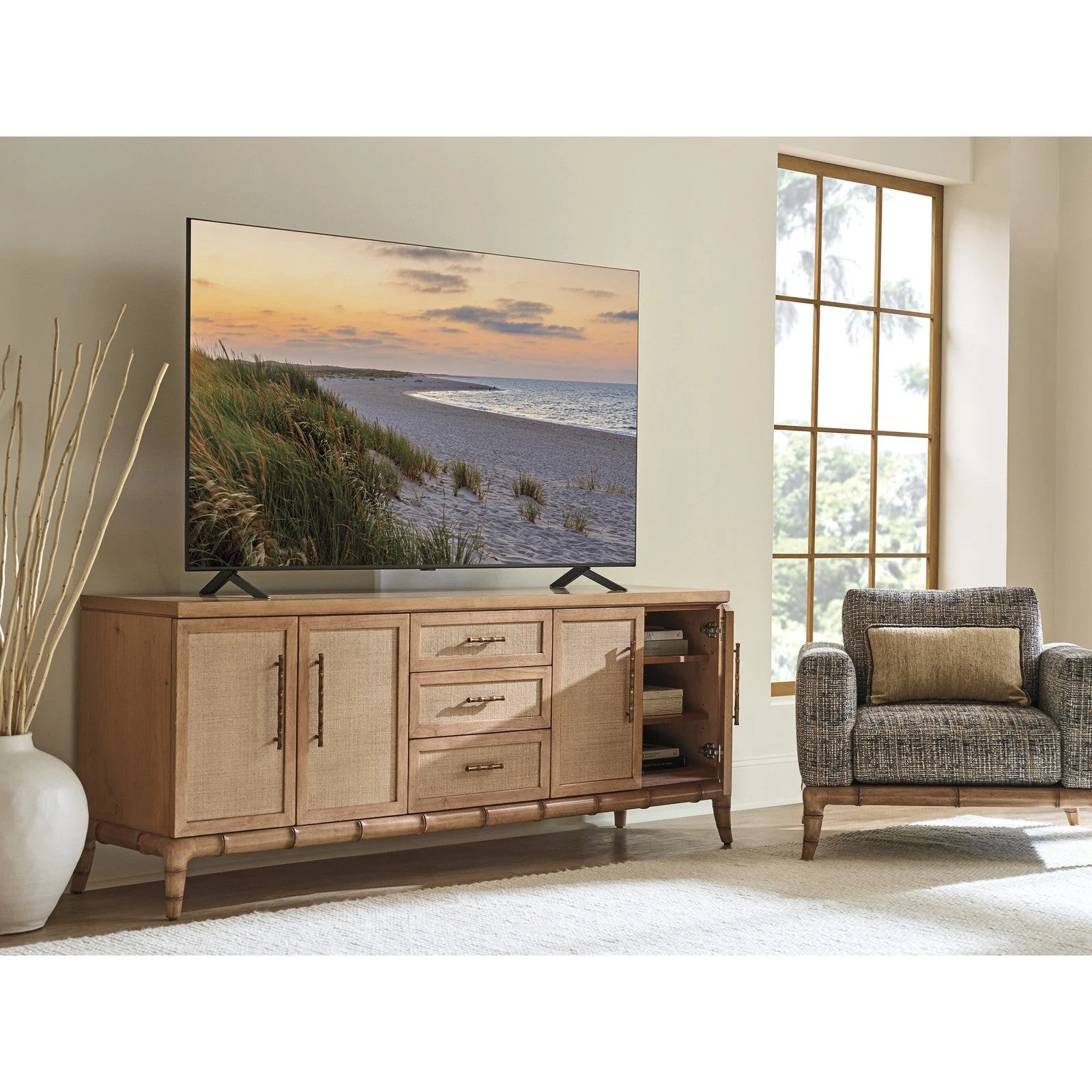 Tommy Bahama Home Key Biscayne Commodore Media Console - Image 3