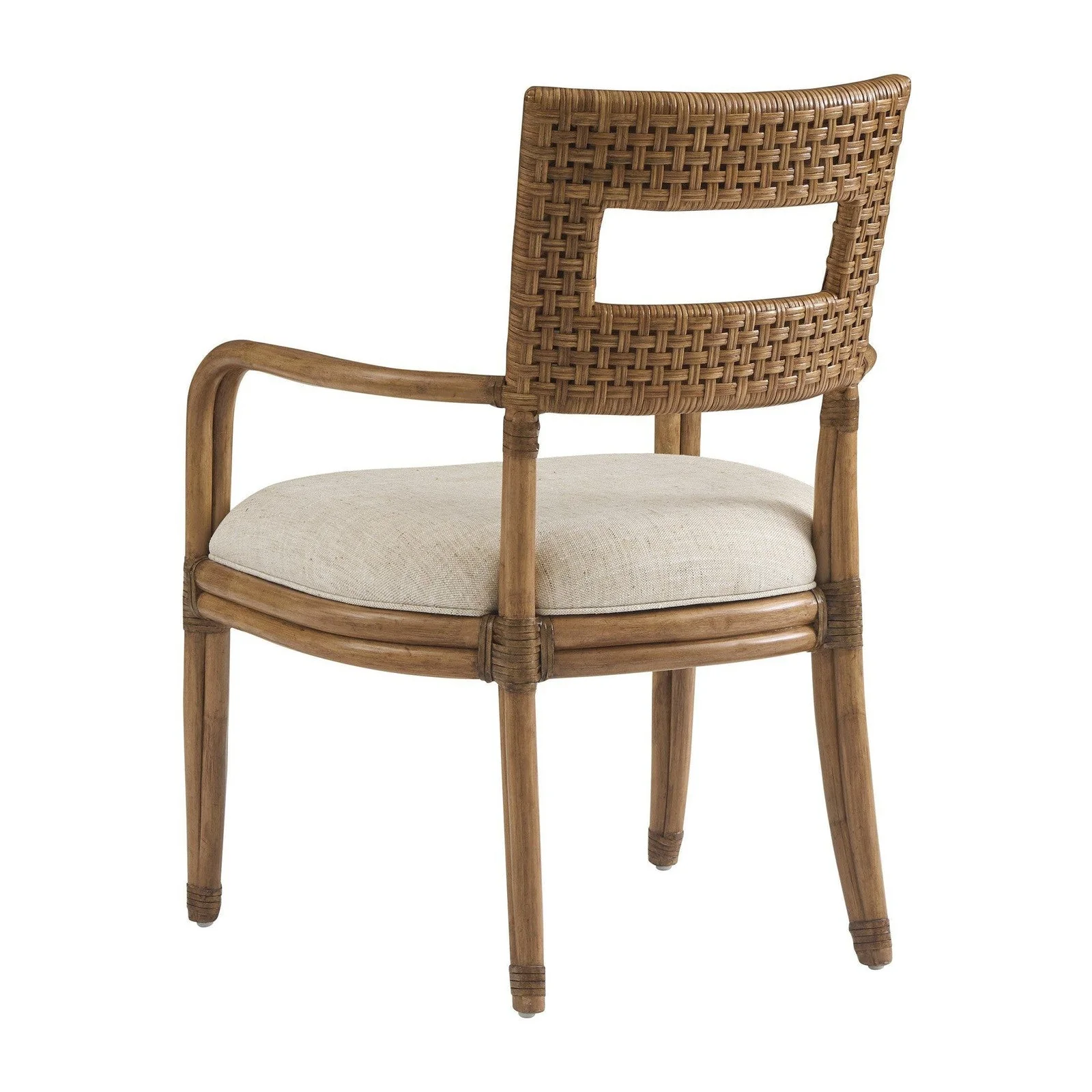 Tommy Bahama Home Key Biscayne Delano Woven Arm Chair - Image 4
