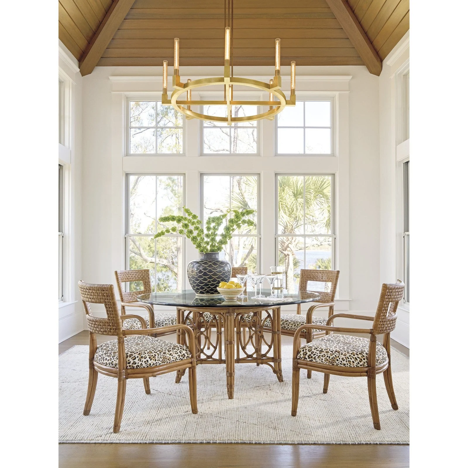 Tommy Bahama Home Key Biscayne Emerald Bay Dining Table - Image 3