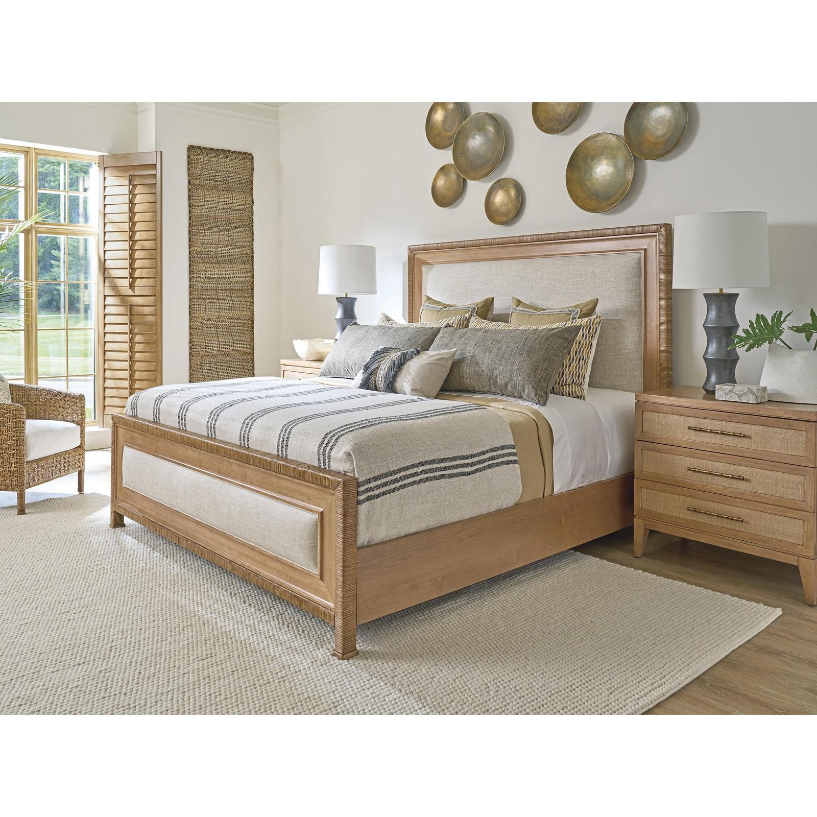 Tommy Bahama Home Key Biscayne Grand Isle Upholstered Bed - Image 2