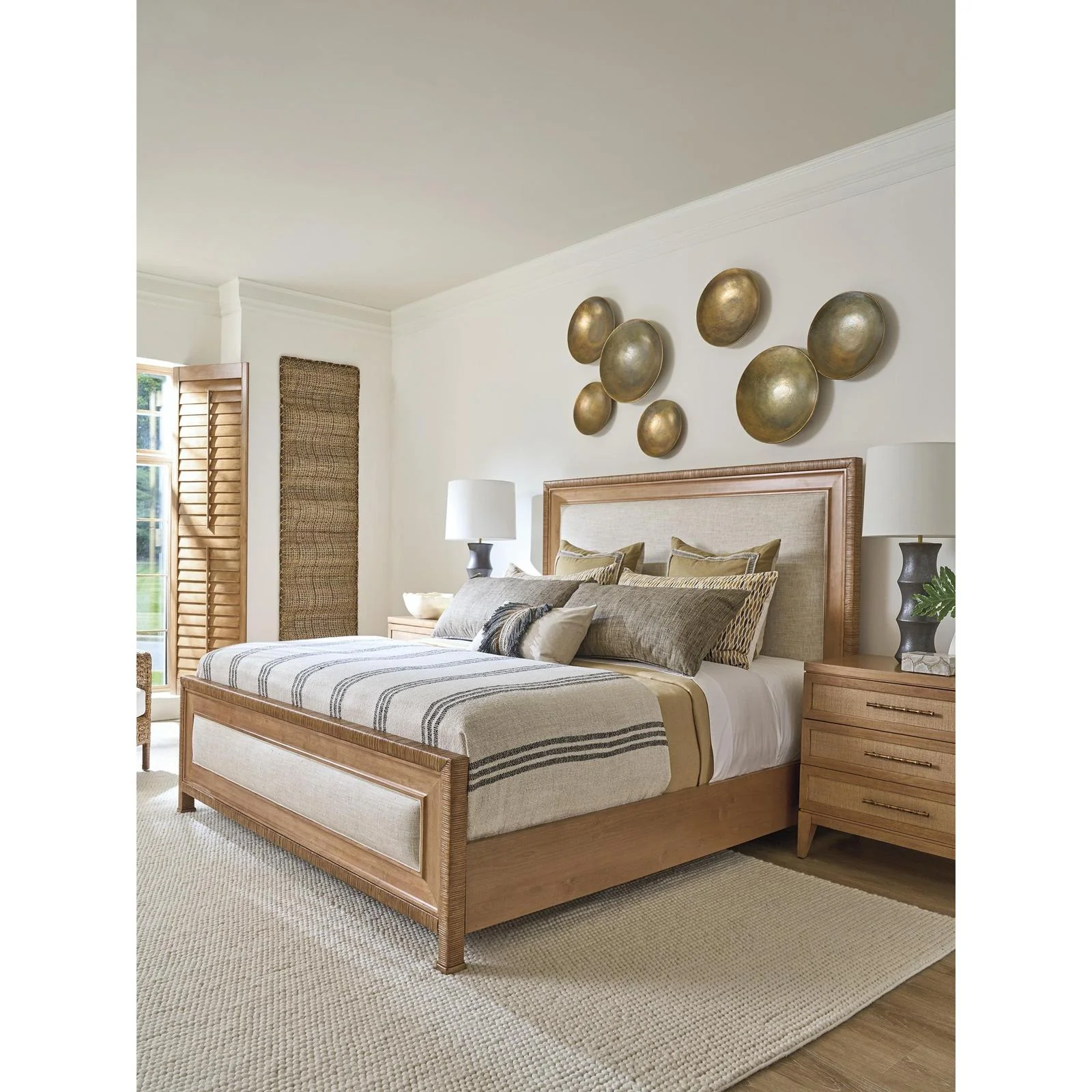 Tommy Bahama Home Key Biscayne Grand Isle Upholstered Bed - Image 3
