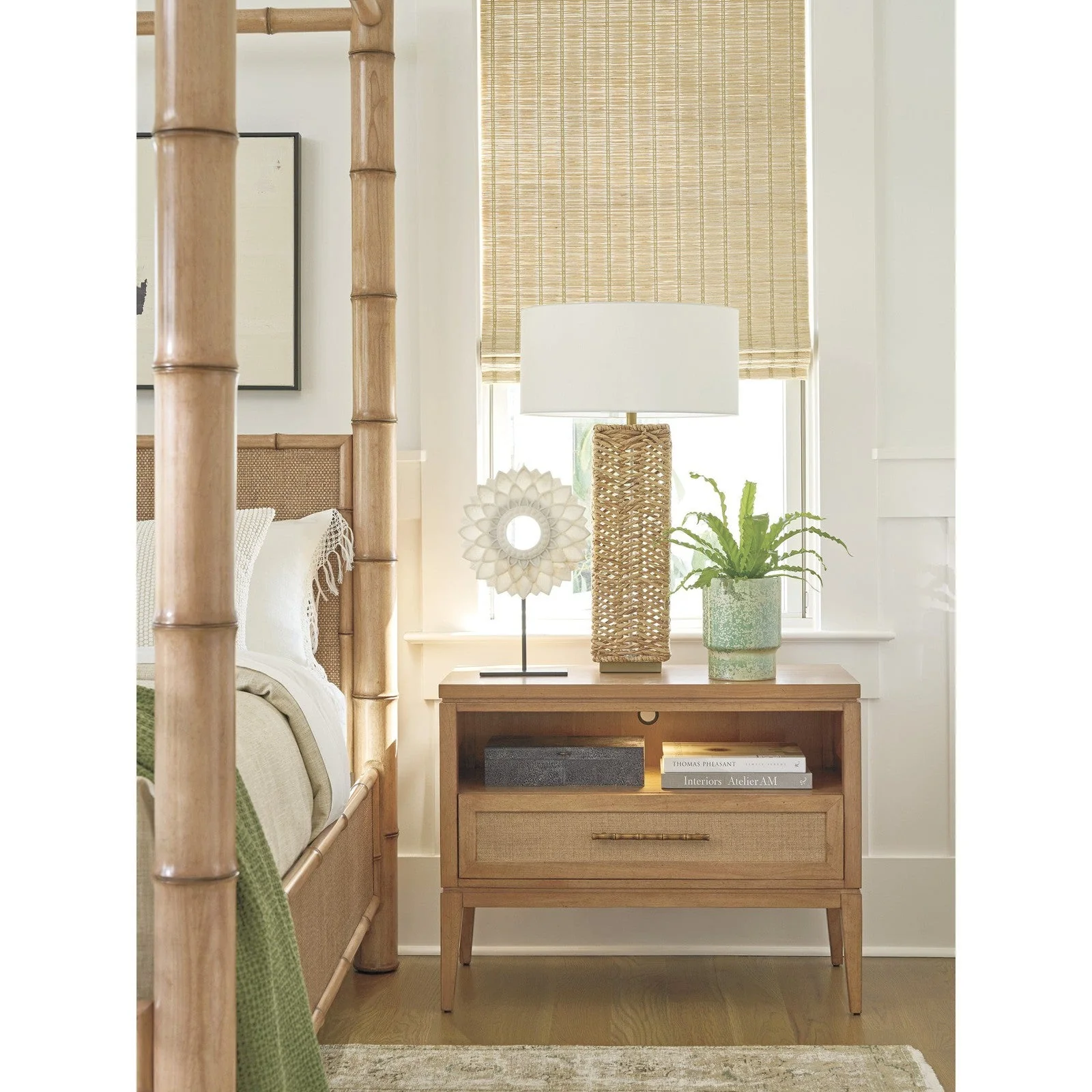 Tommy Bahama Home Key Biscayne Wynwood Open Nightstand - Image 2